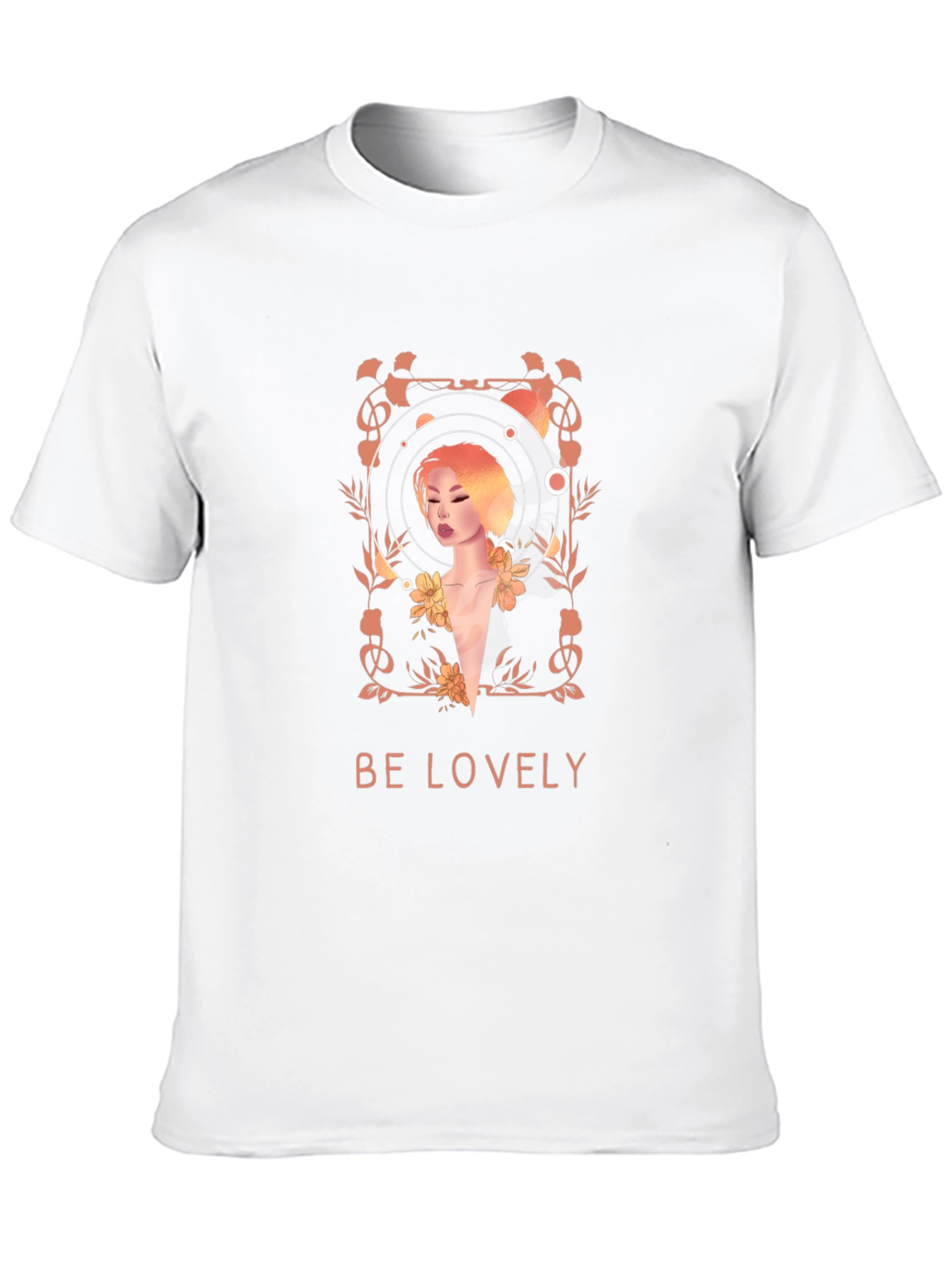 Be Lovely Graphic T-Shirt - Black