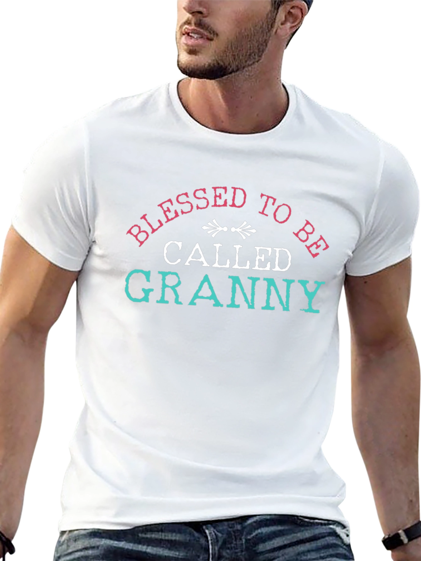 Blessed To Be Called Granny Graphic T-Shirt