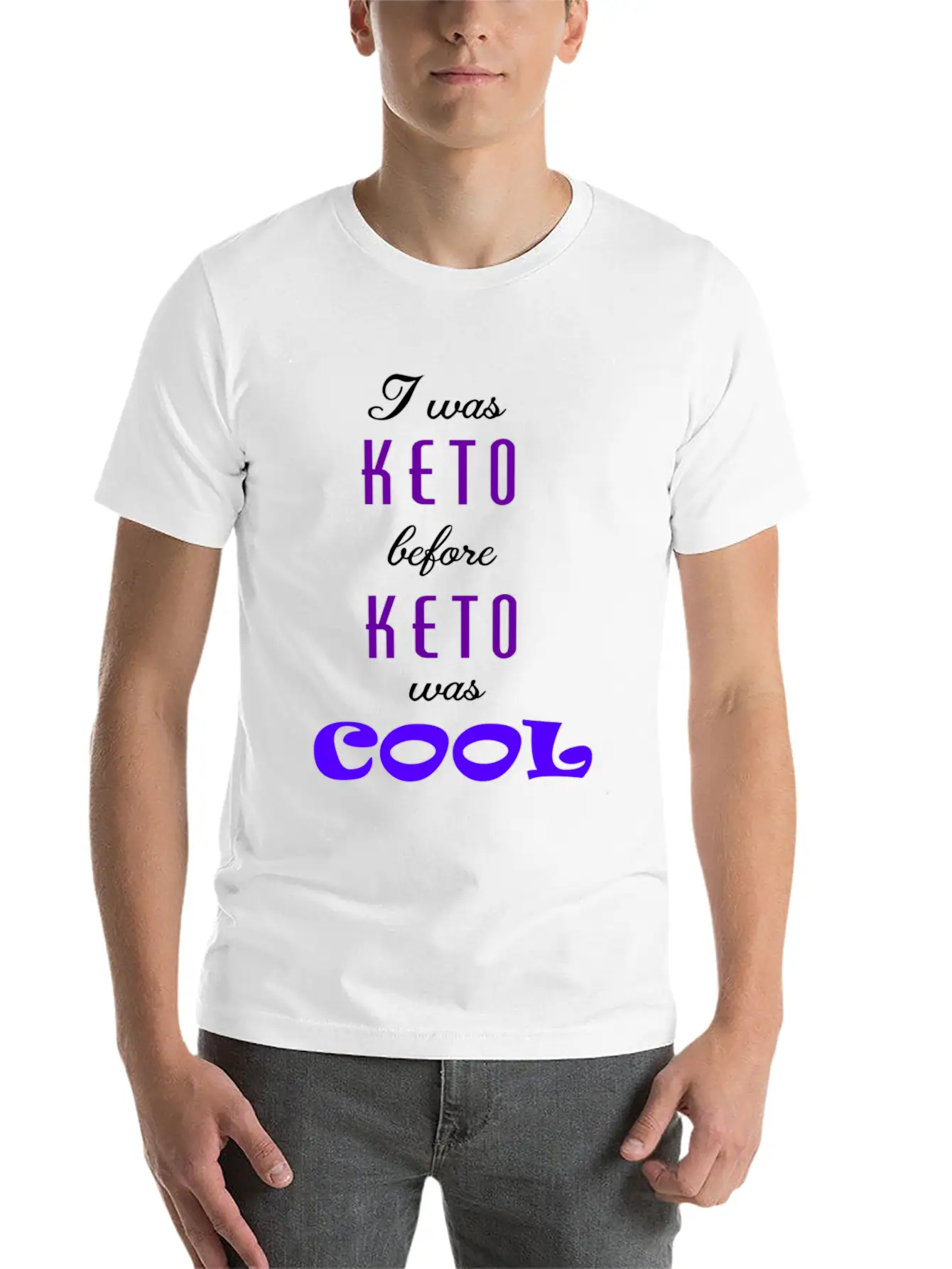 Keto Cool Timeless Short Sleeve Tee – Comfy And Minimalist Design