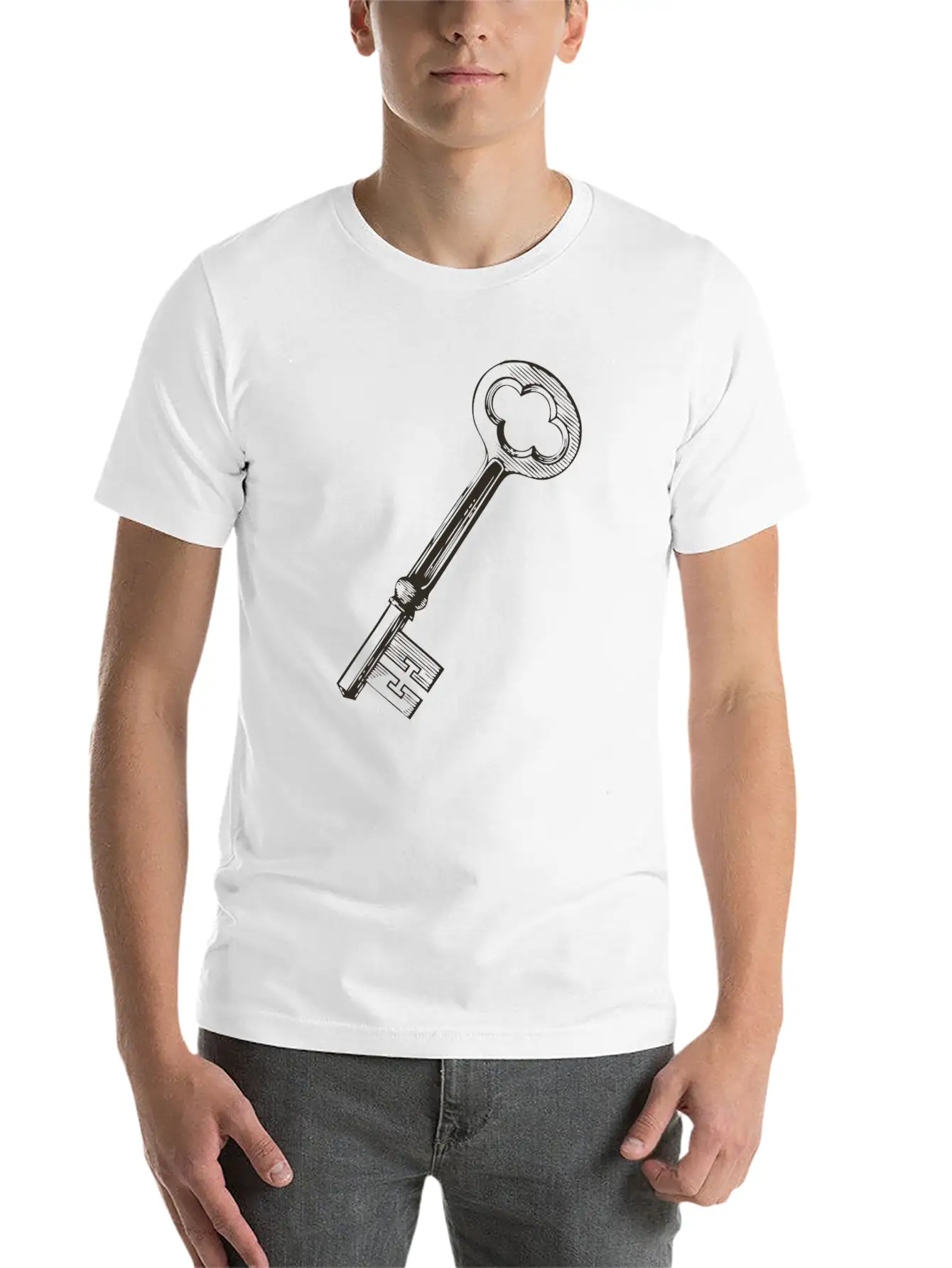 Key Basic Graphic T-Shirt – Daily Comfort In Soft Cotton