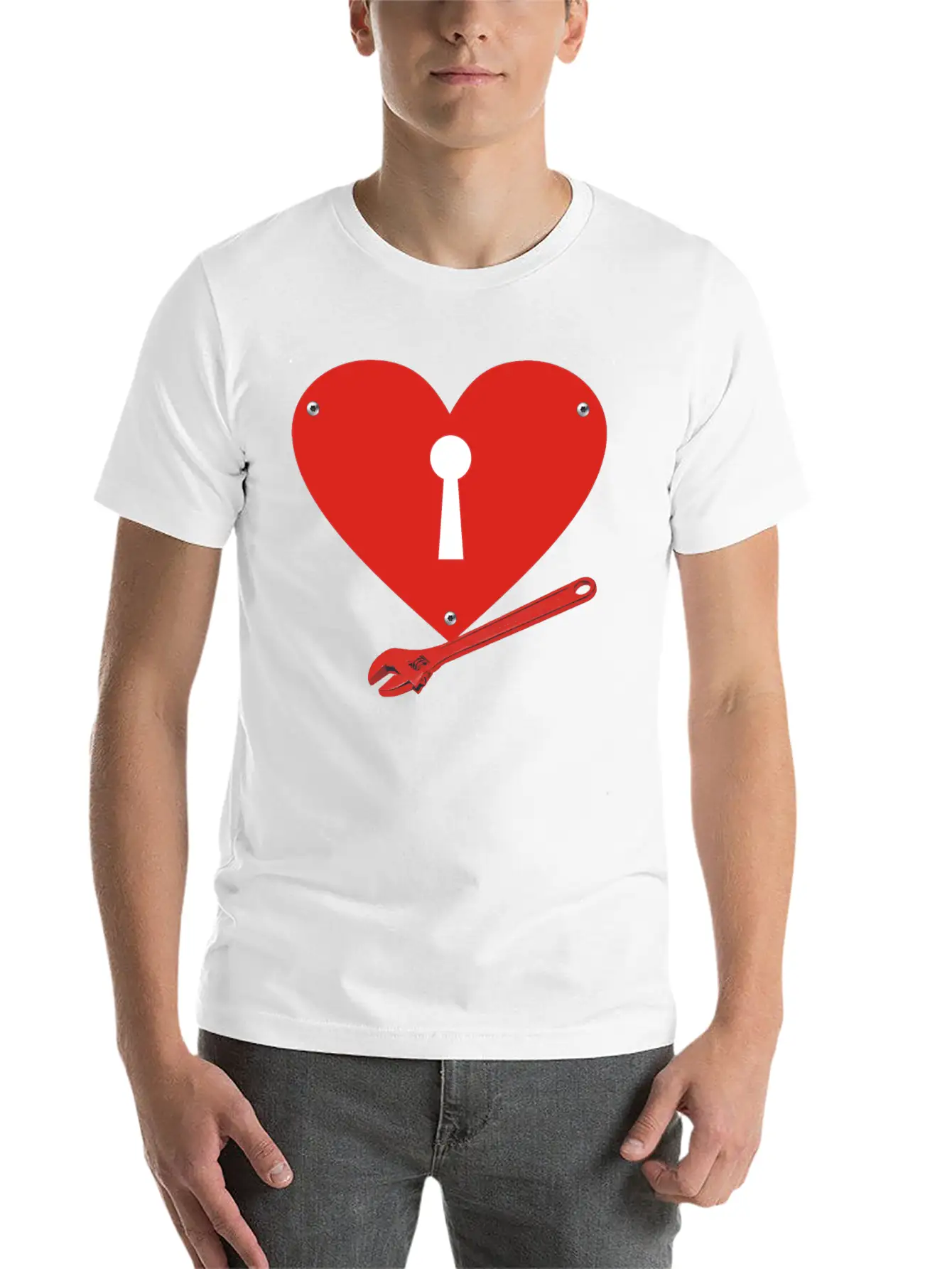 Keyhole Timeless Short Sleeve Tee – Comfy And Minimalist Design