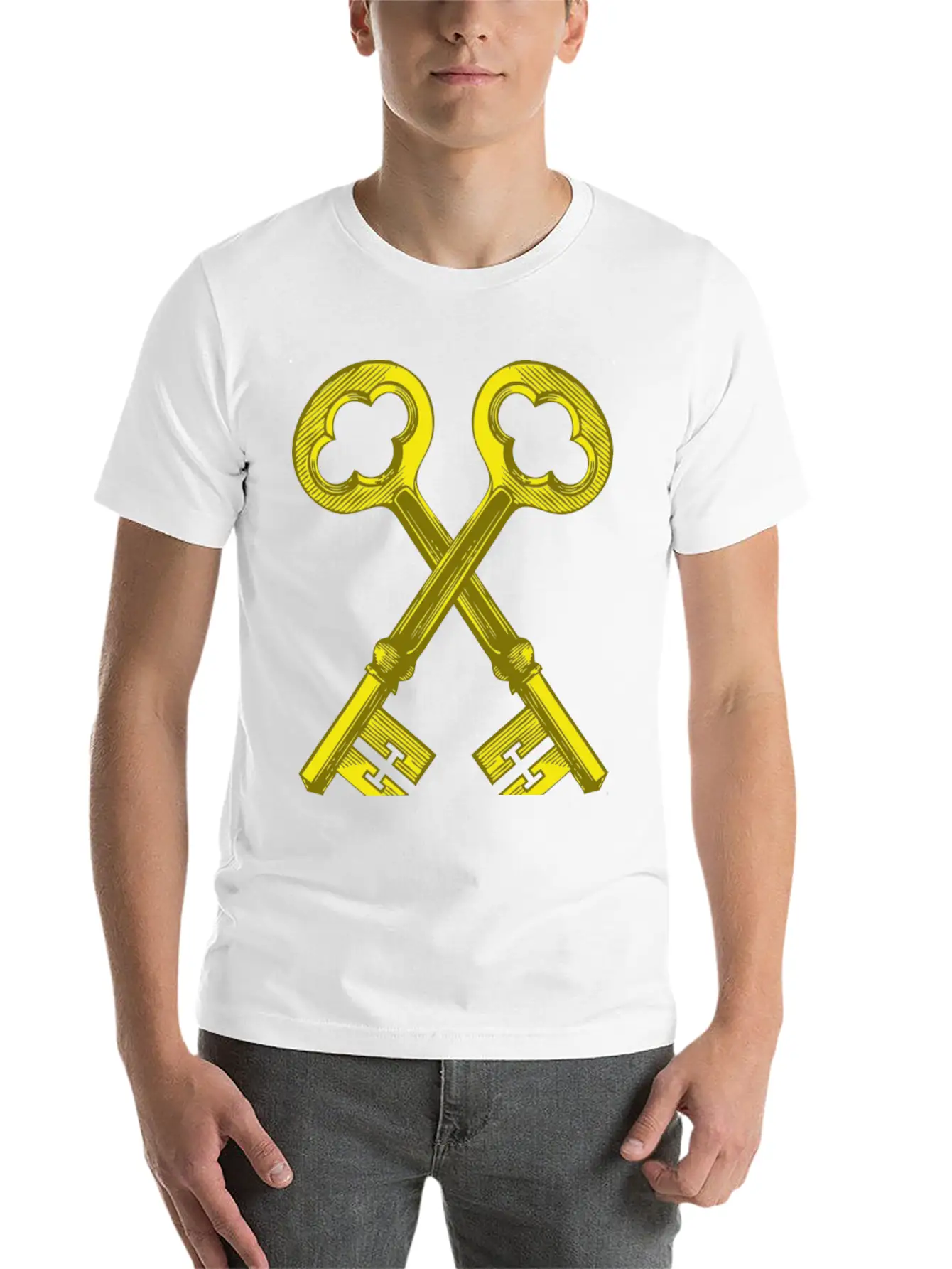 Keys Stylish Everyday T-Shirt – Unisex Basic Cotton Tee