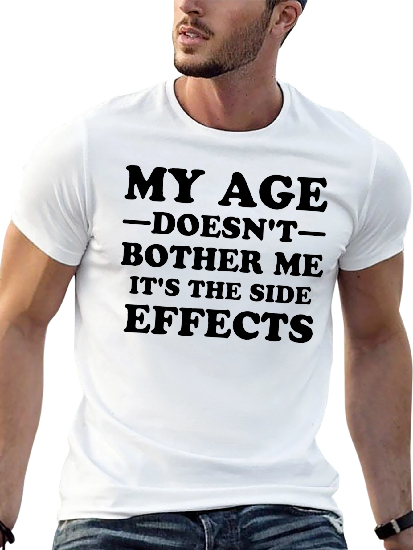 Funny My Age Doesnt Bother Me T-Shirt