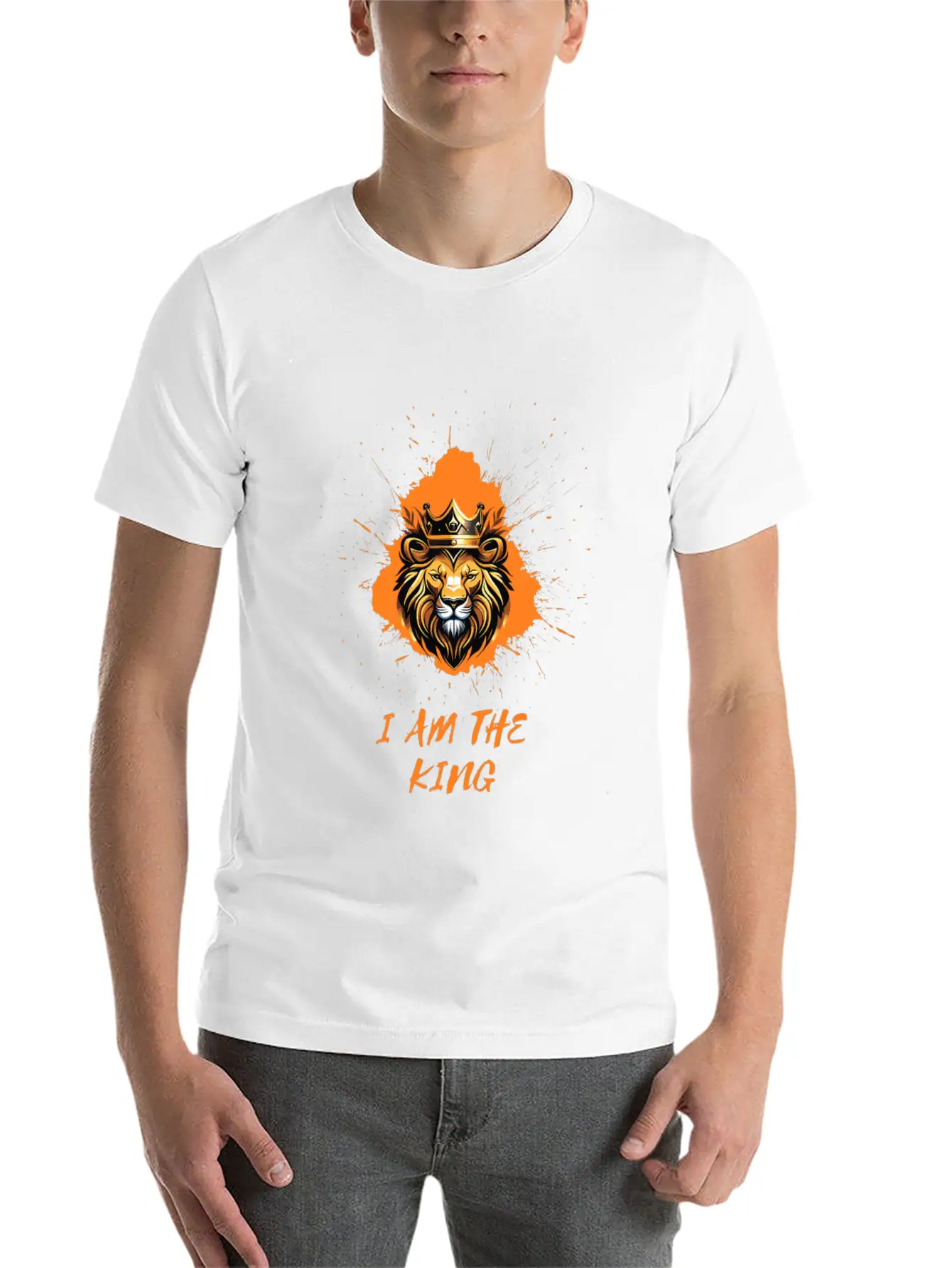King Status Comfortable Minimalist Graphic Tee – Summer Style Essential