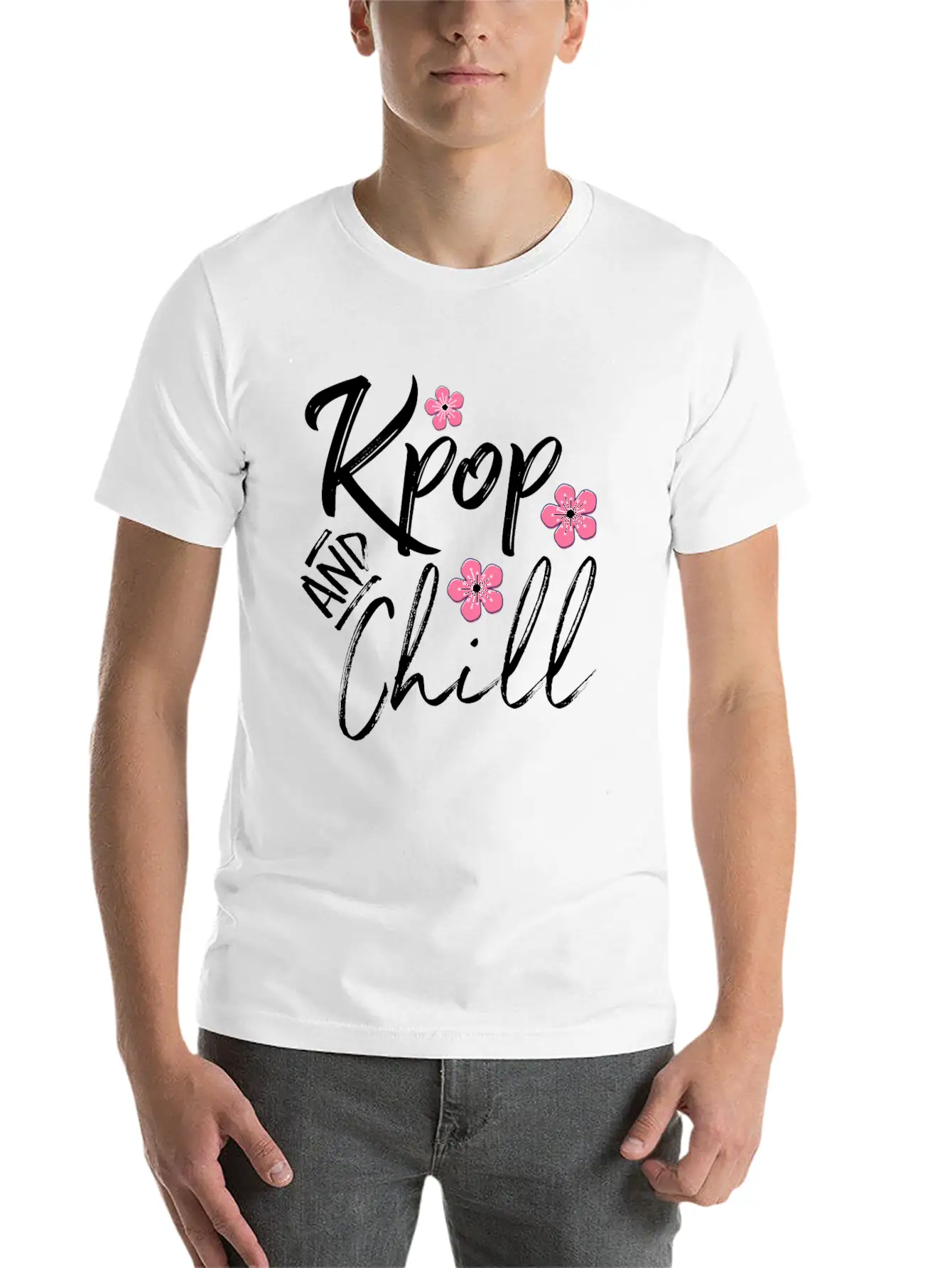 Kpop And Chill Essential Unisex Summer Tee – Soft Cotton Casual Fit