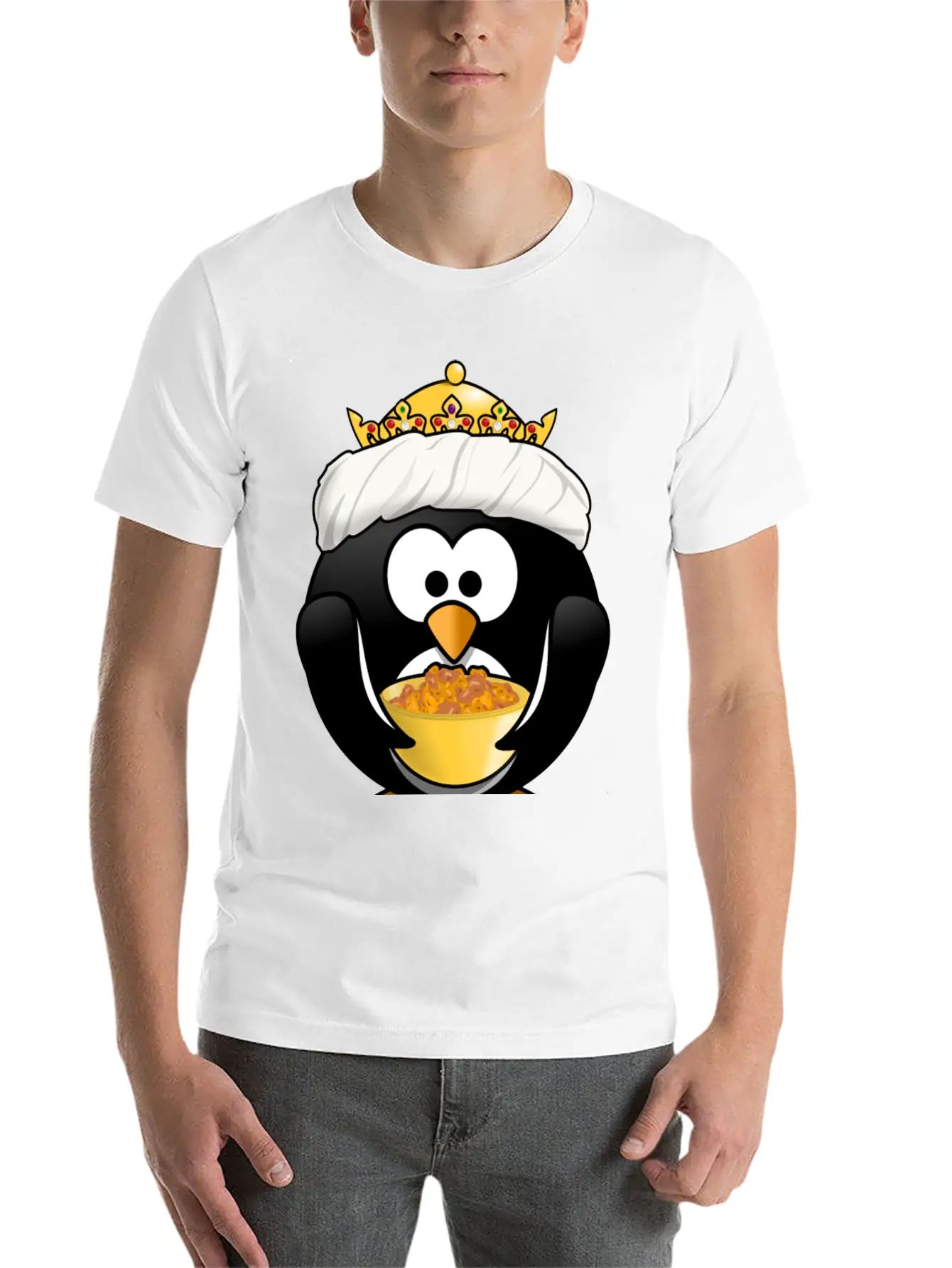 Krone Crown Koenig King Castle Schloss Tower Burg2 Basic Graphic T-Shirt – Daily Comfort In Soft Cotton