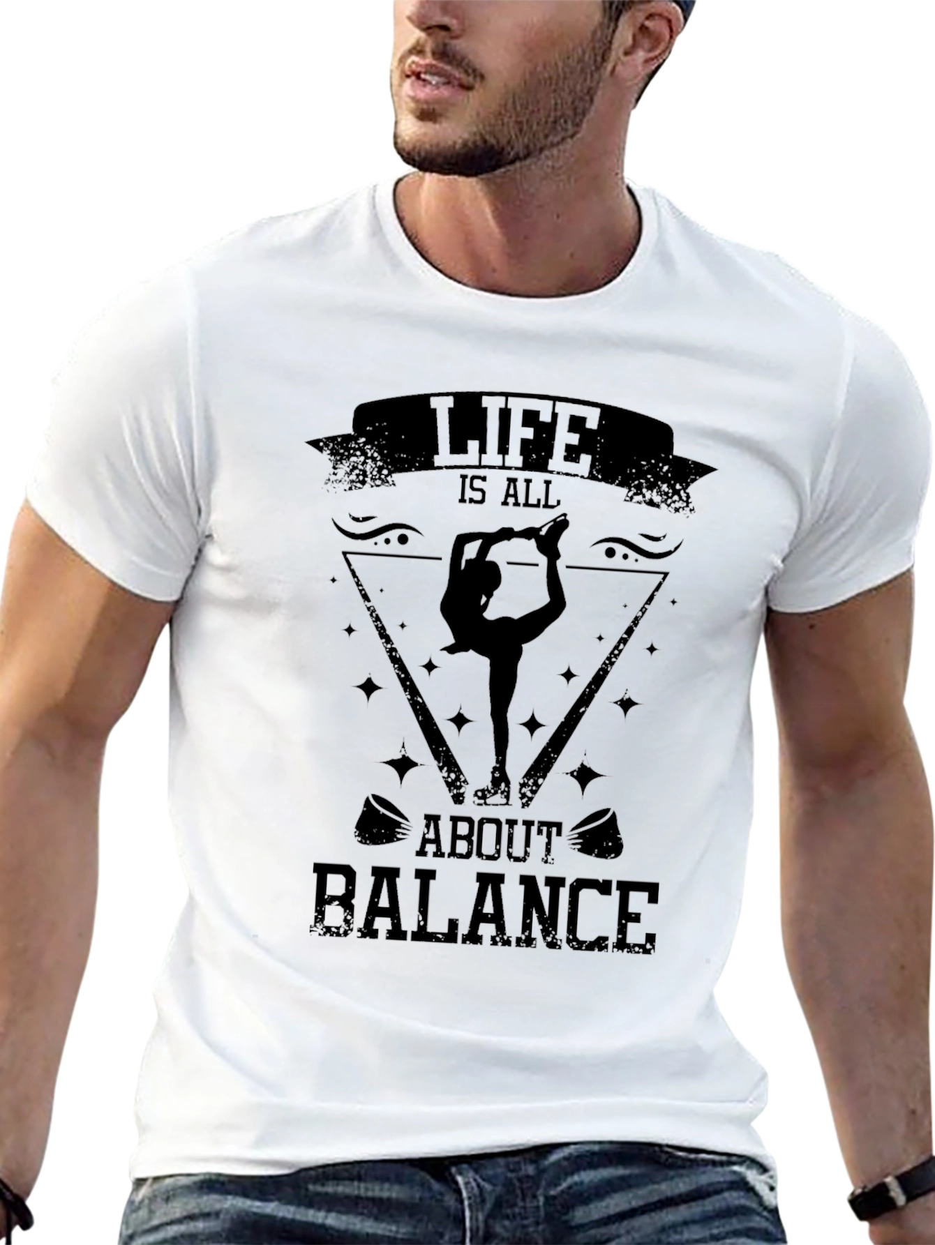 Life is All About Balance T-Shirt - Figure Skating