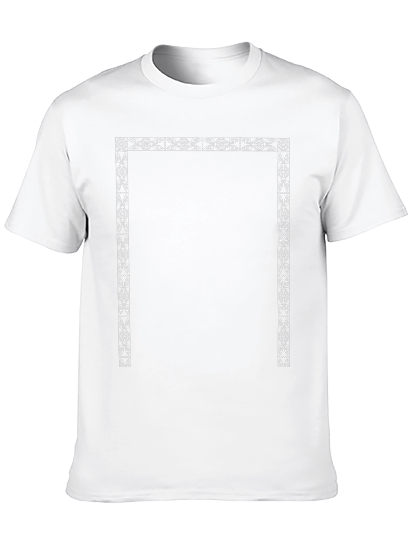 Framed Graphic Print Black T-Shirt
