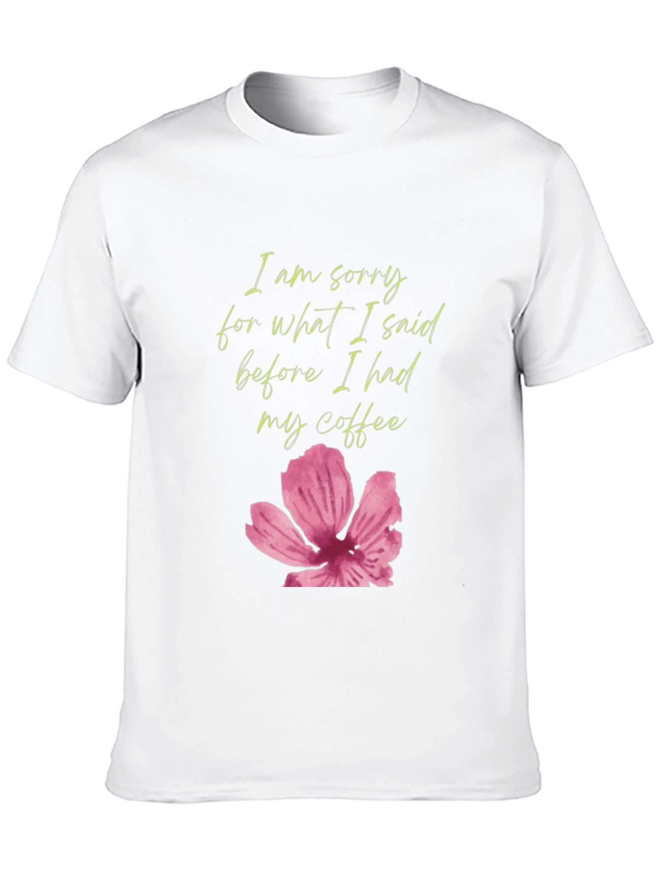 Coffee Apology Tee