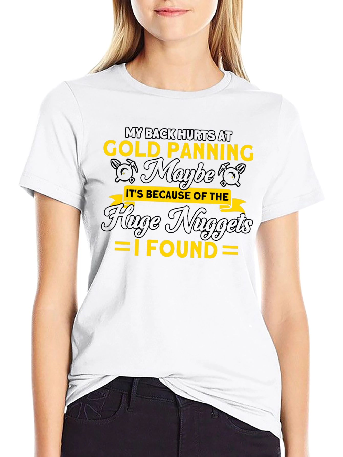 Gold Panning Humor T-Shirt