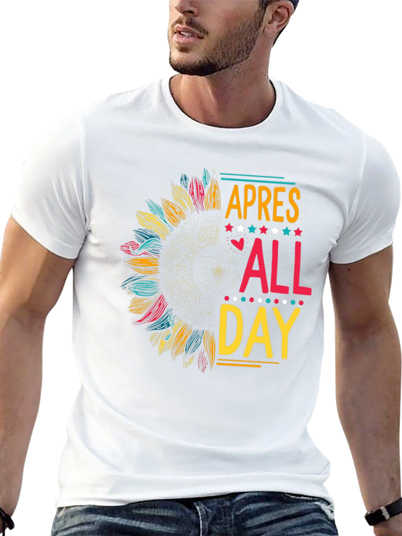 Apres All Day Sunflower Graphic Tee