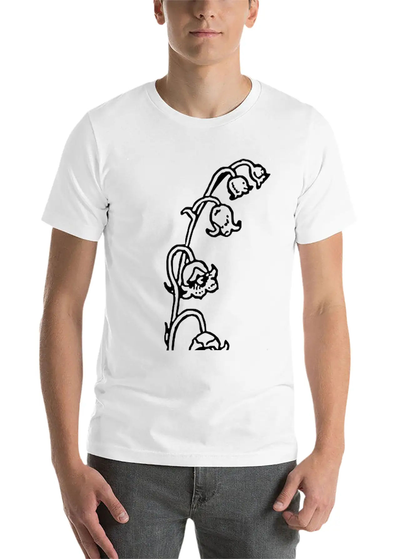 Lily Of The Valley Timeless Short Sleeve Tee – Comfy And Minimalist Design
