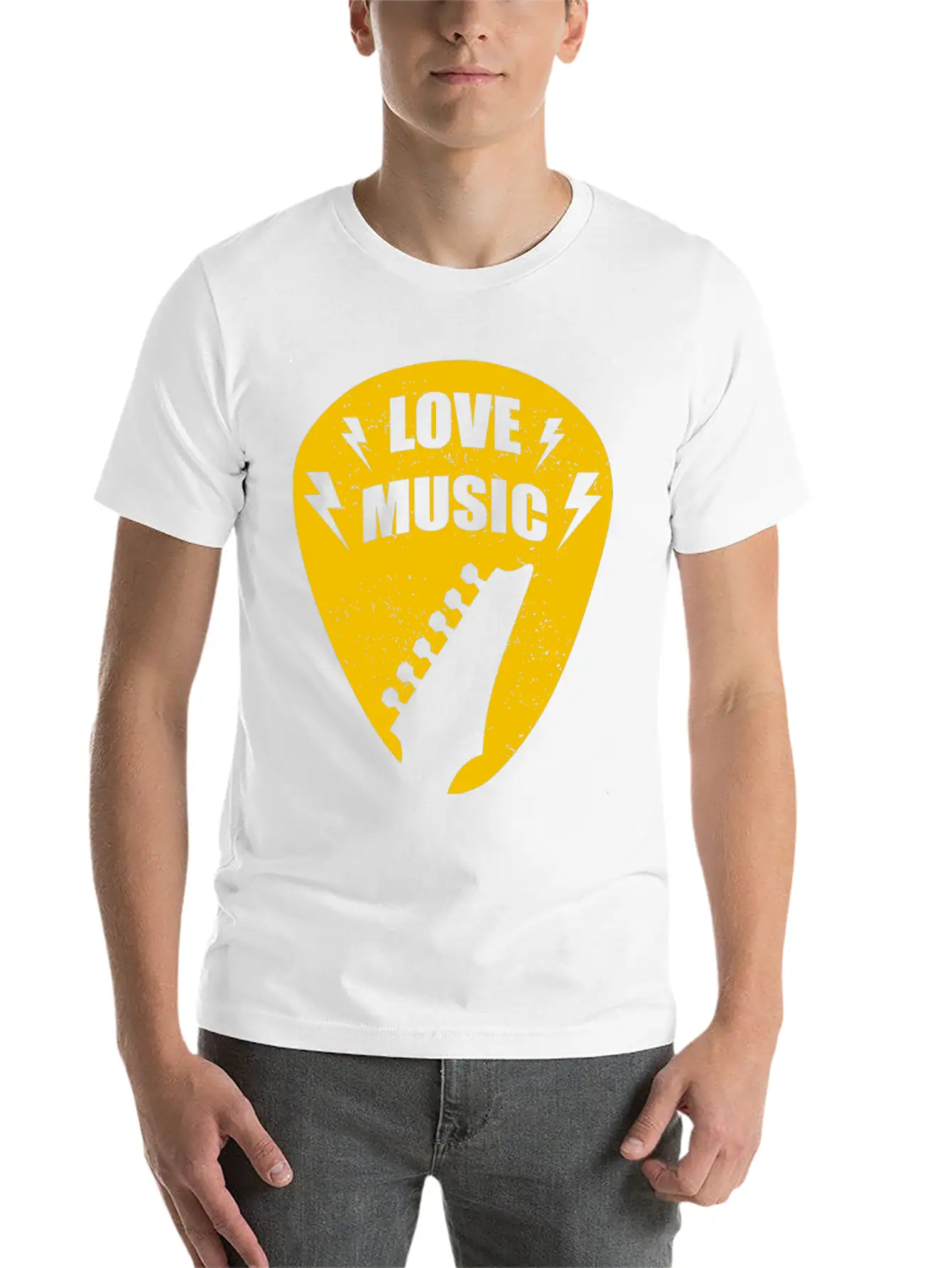 Love Music Timeless Short Sleeve Tee – Comfy And Minimalist Design
