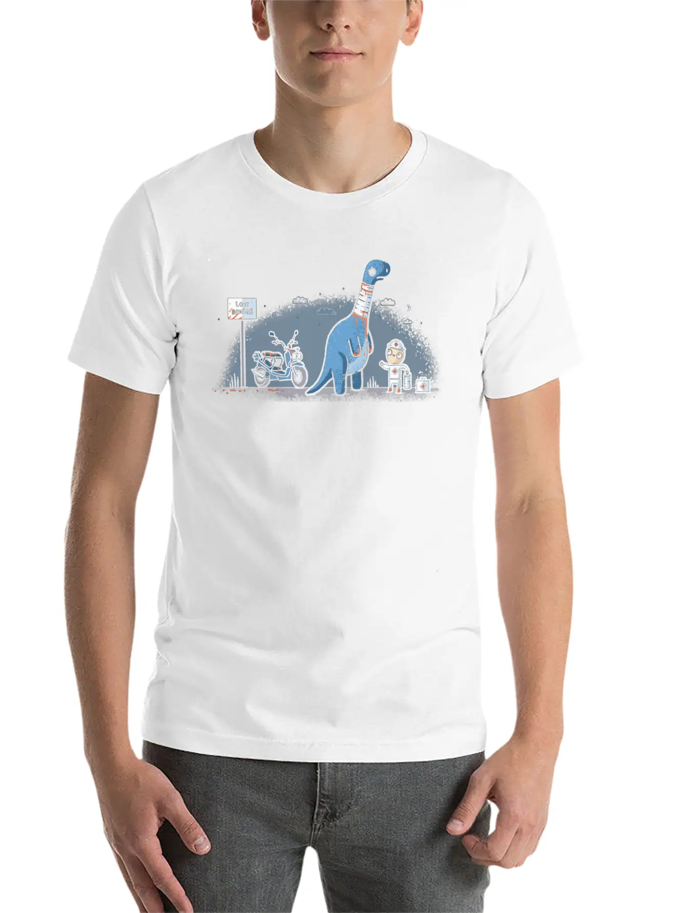 Low Bridge Basic Graphic T-Shirt – Daily Comfort In Soft Cotton