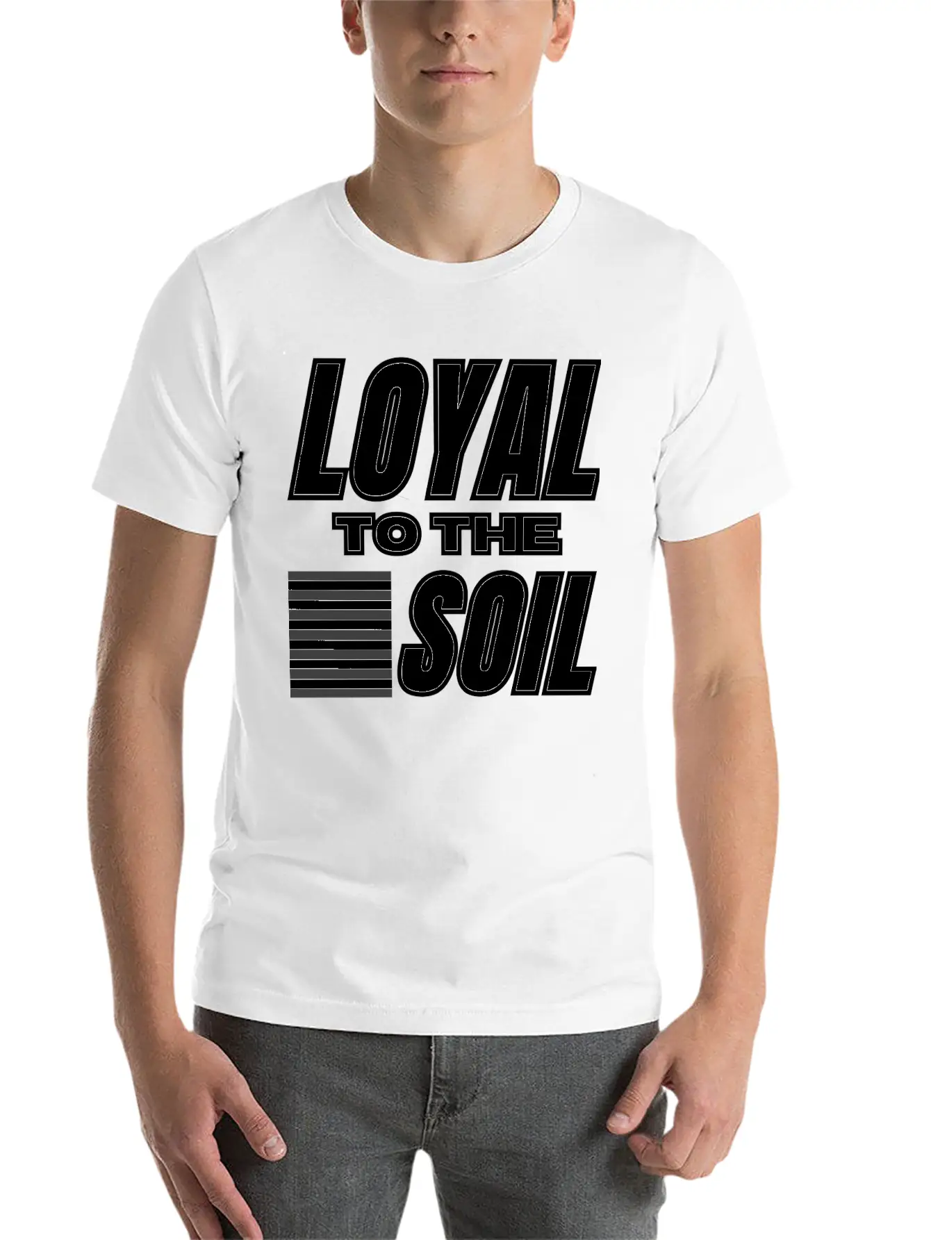 Loyal To The Soil Unisex Short Sleeve Soft Cotton T-Shirt – Casual Everyday Wear