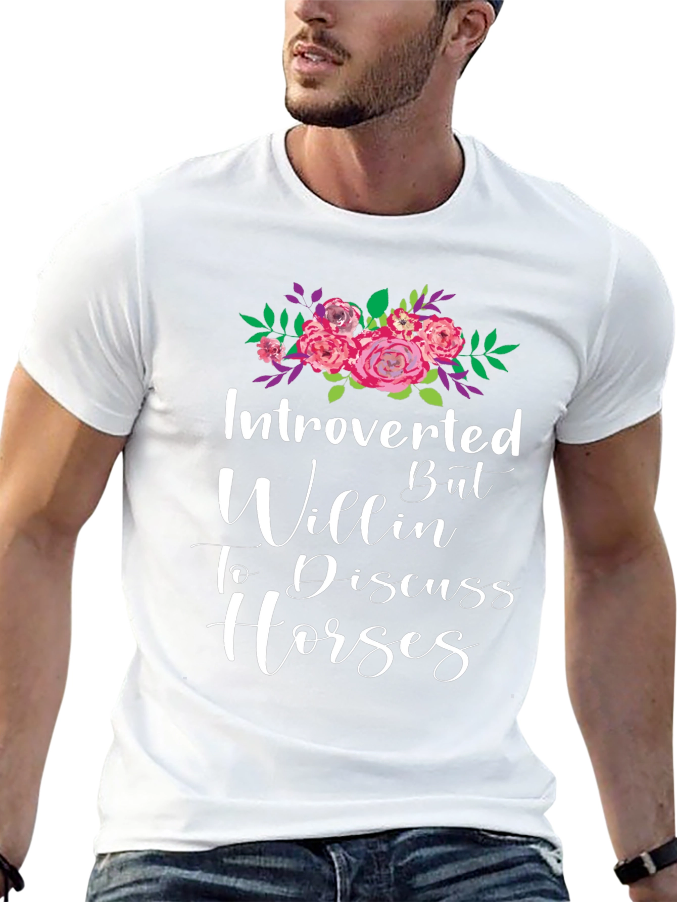 Introverted Horse Lover T-Shirt