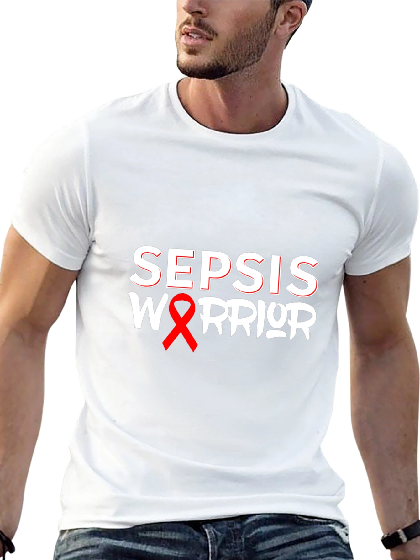Sepsis Warrior Awareness Ribbon T-Shirt