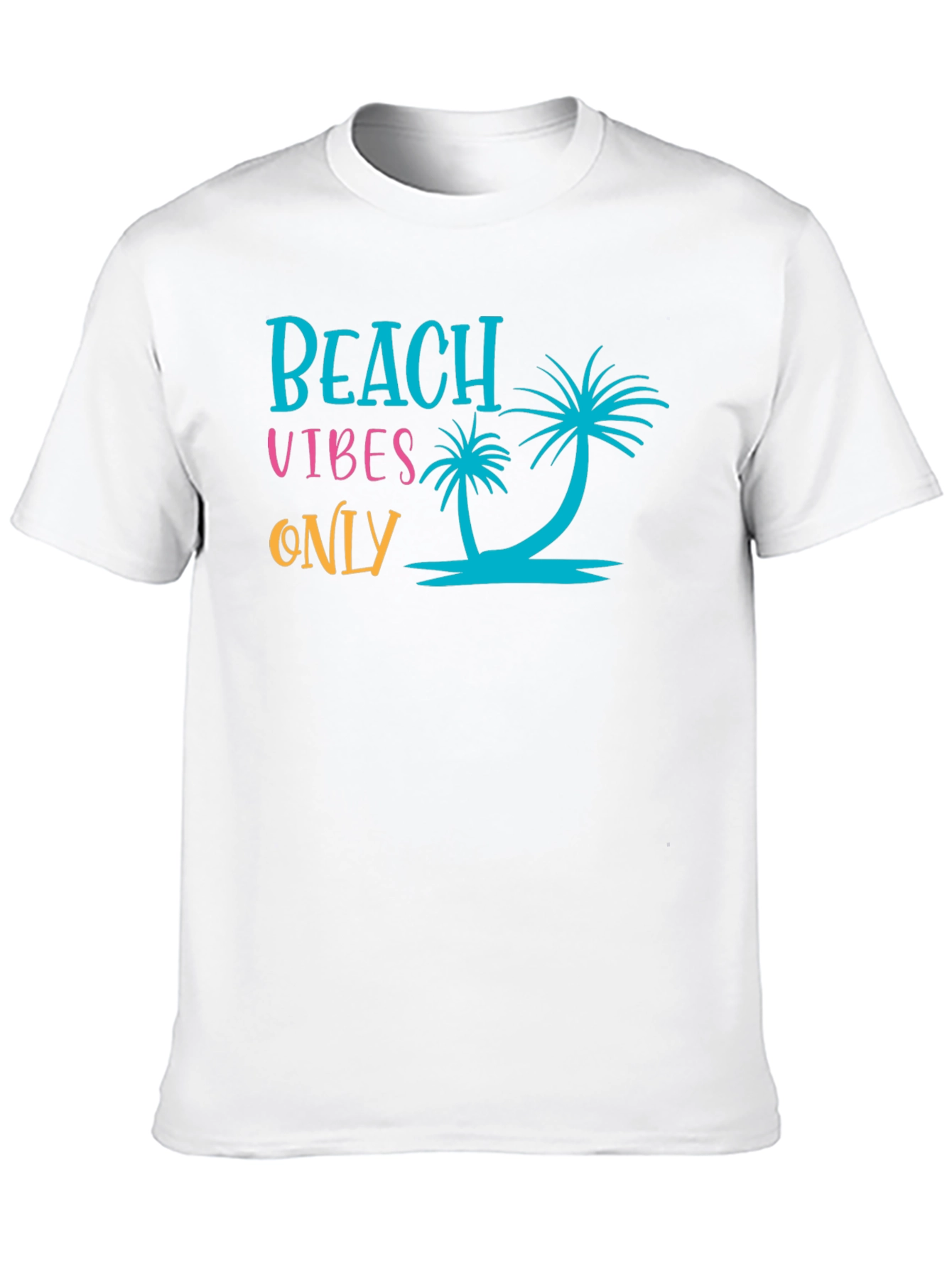 Beach Vibes Only Black T-Shirt