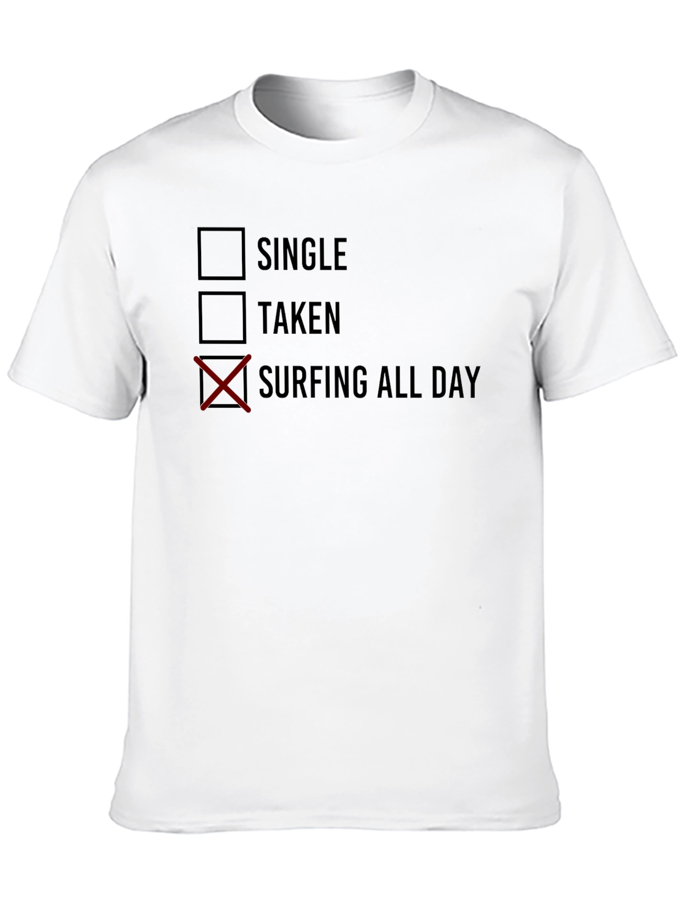 Surfing All Day T-Shirt - Single Taken Surfing Tee