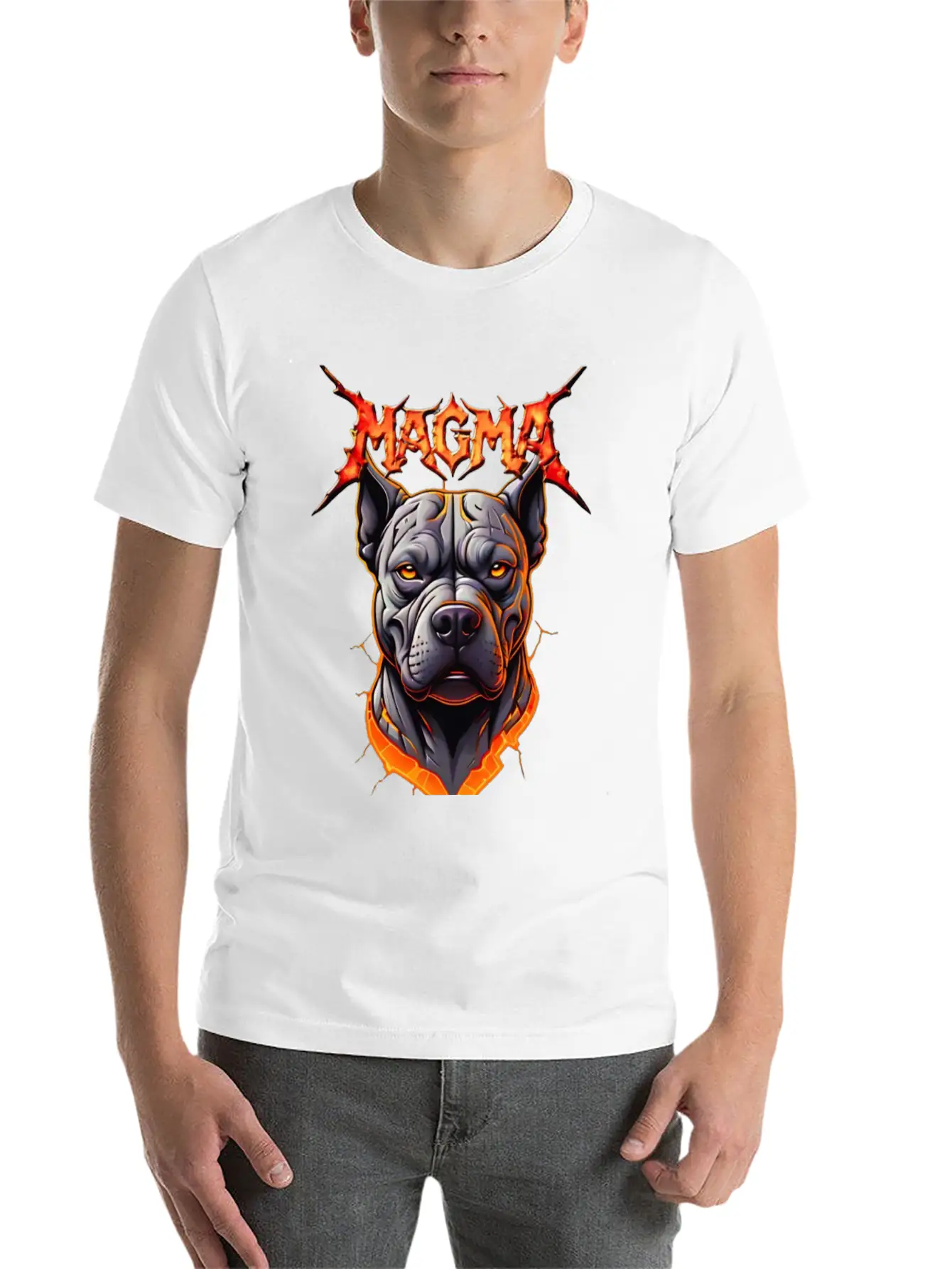MAGMA 2 Unisex Short Sleeve Soft Cotton T-Shirt – Casual Everyday Wear
