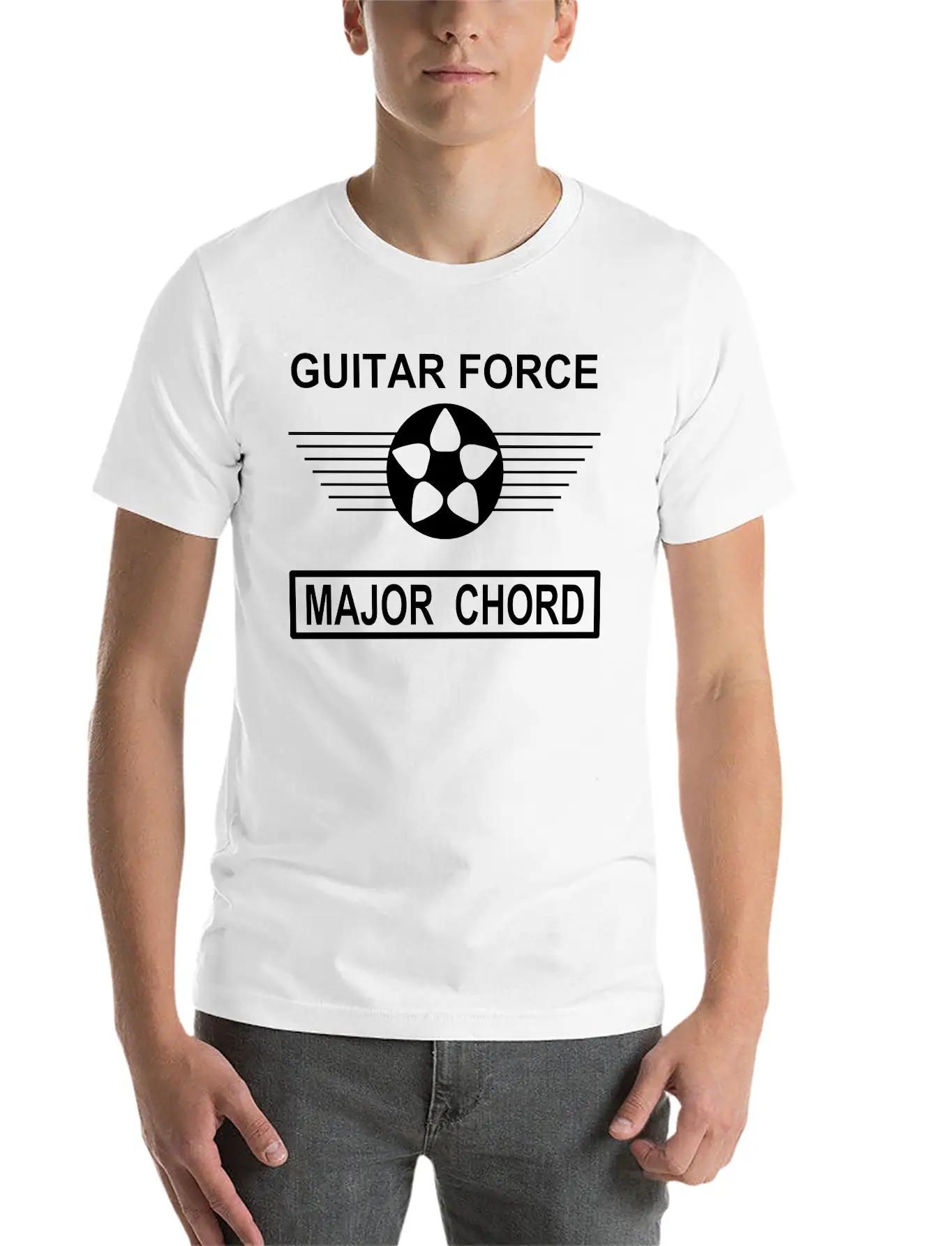 Major Chord Unisex Short Sleeve Soft Cotton T-Shirt – Casual Everyday Wear