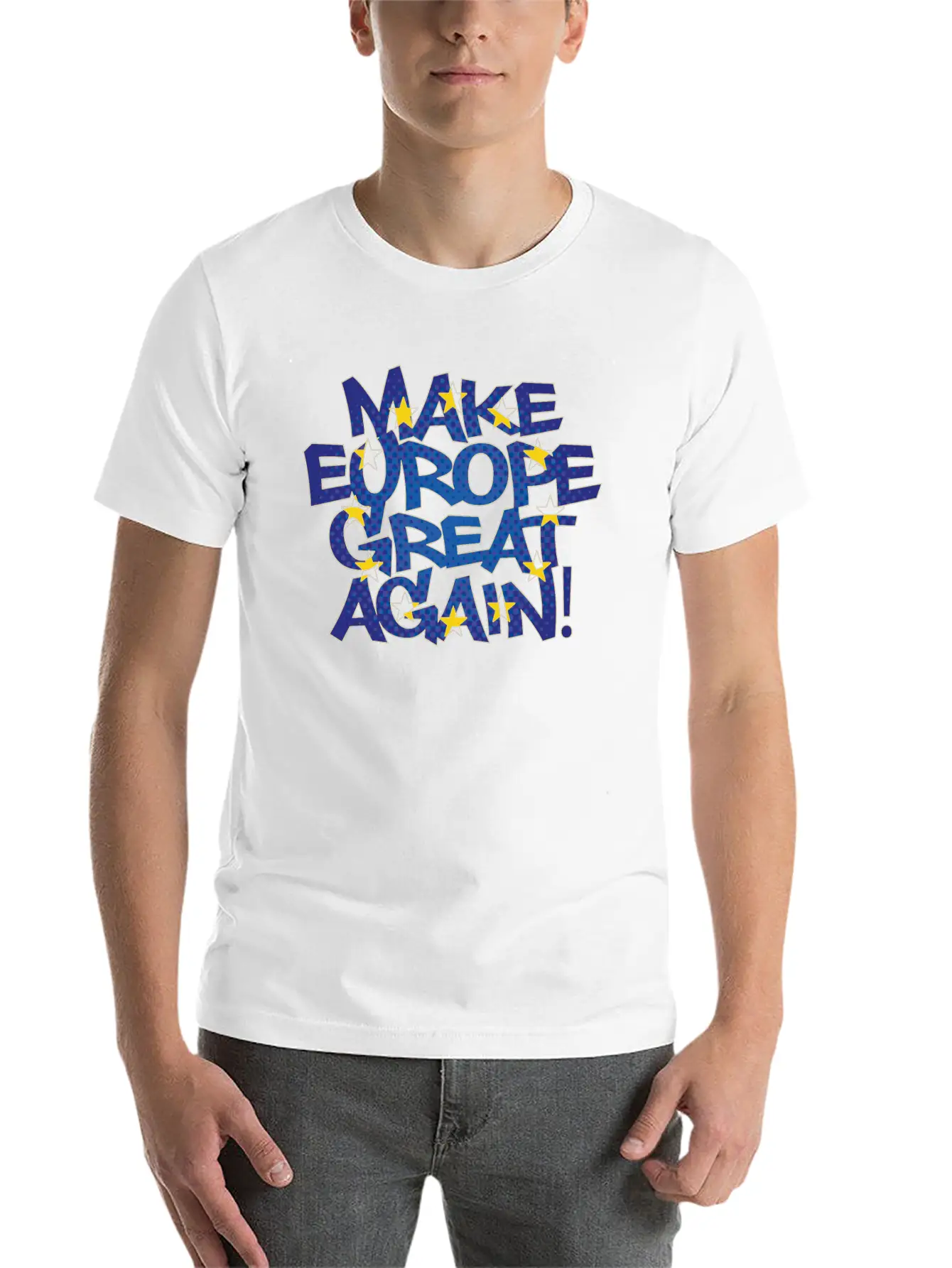 Make Europa Great Again Stylish Everyday T-Shirt – Unisex Basic Cotton Tee