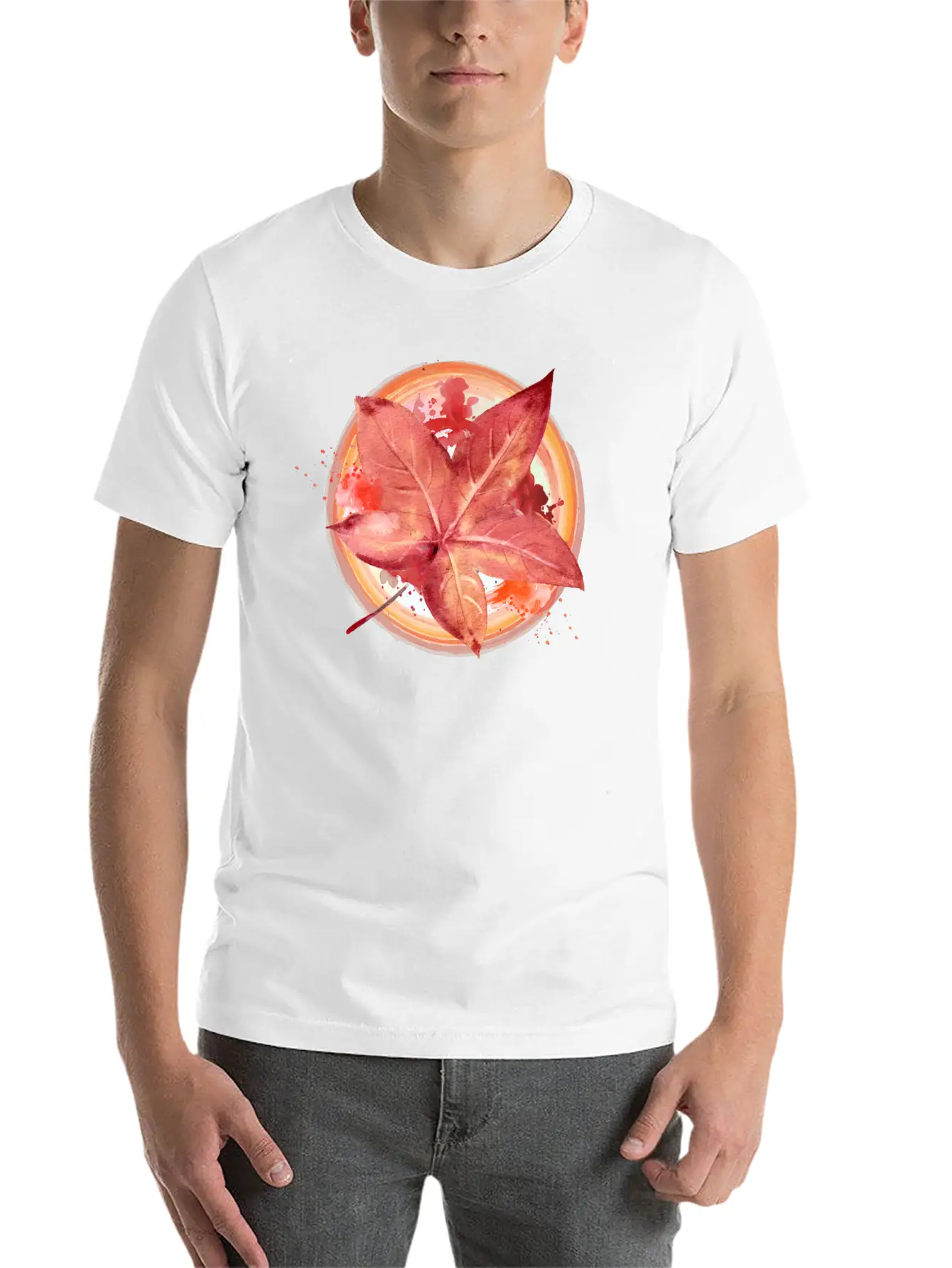Maple Stylish Everyday T-Shirt – Unisex Basic Cotton Tee