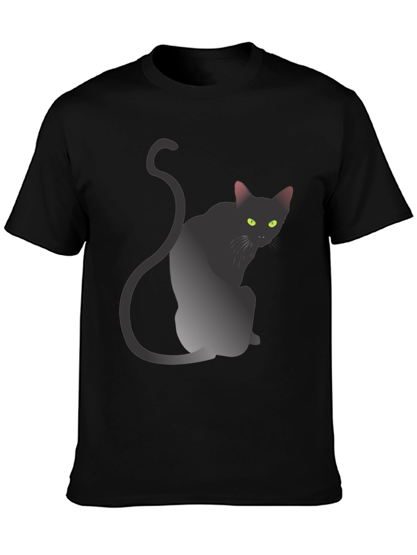 Black Cat Graphic T-Shirt
