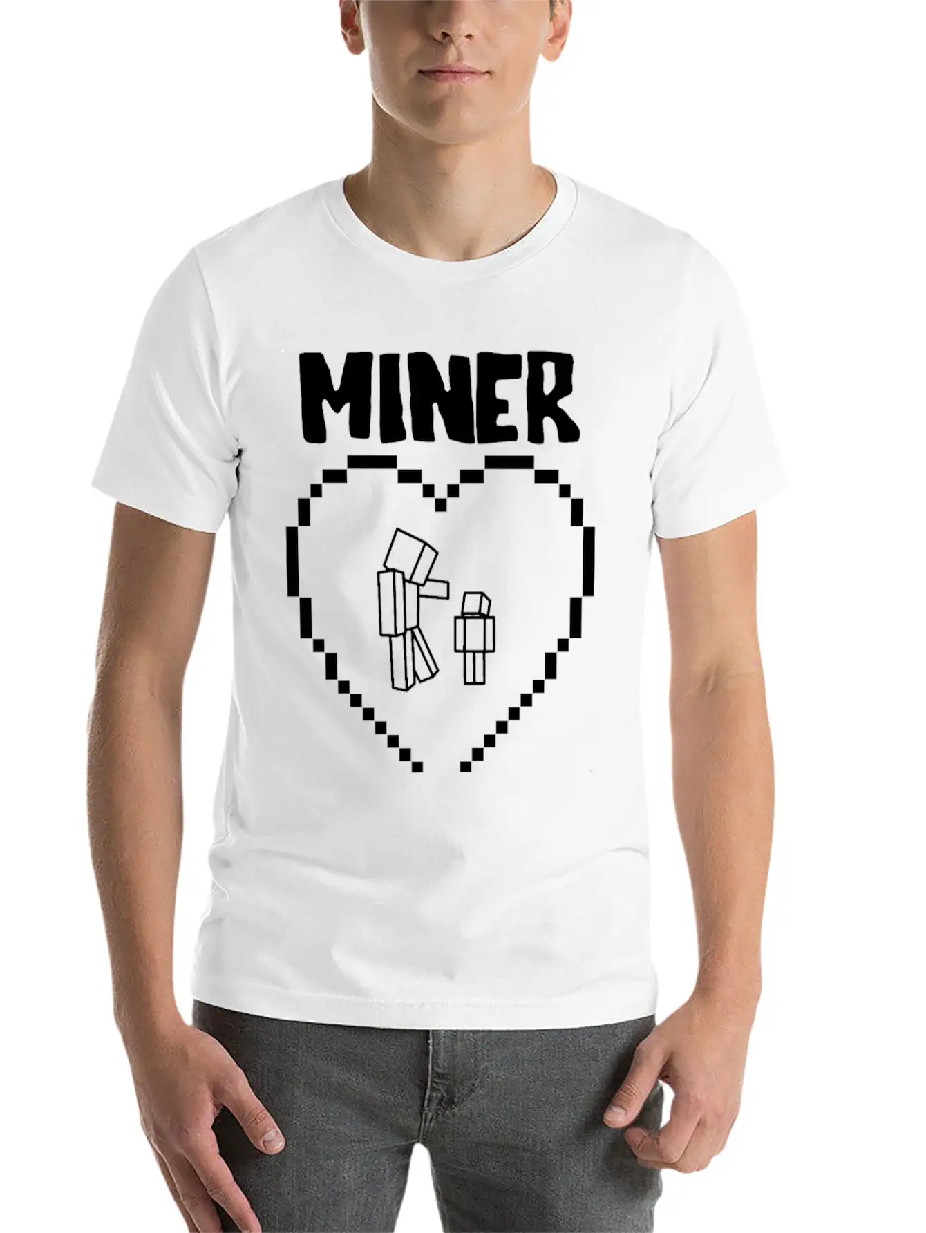 Miner Mom Comfortable Minimalist Graphic Tee – Summer Style Essential