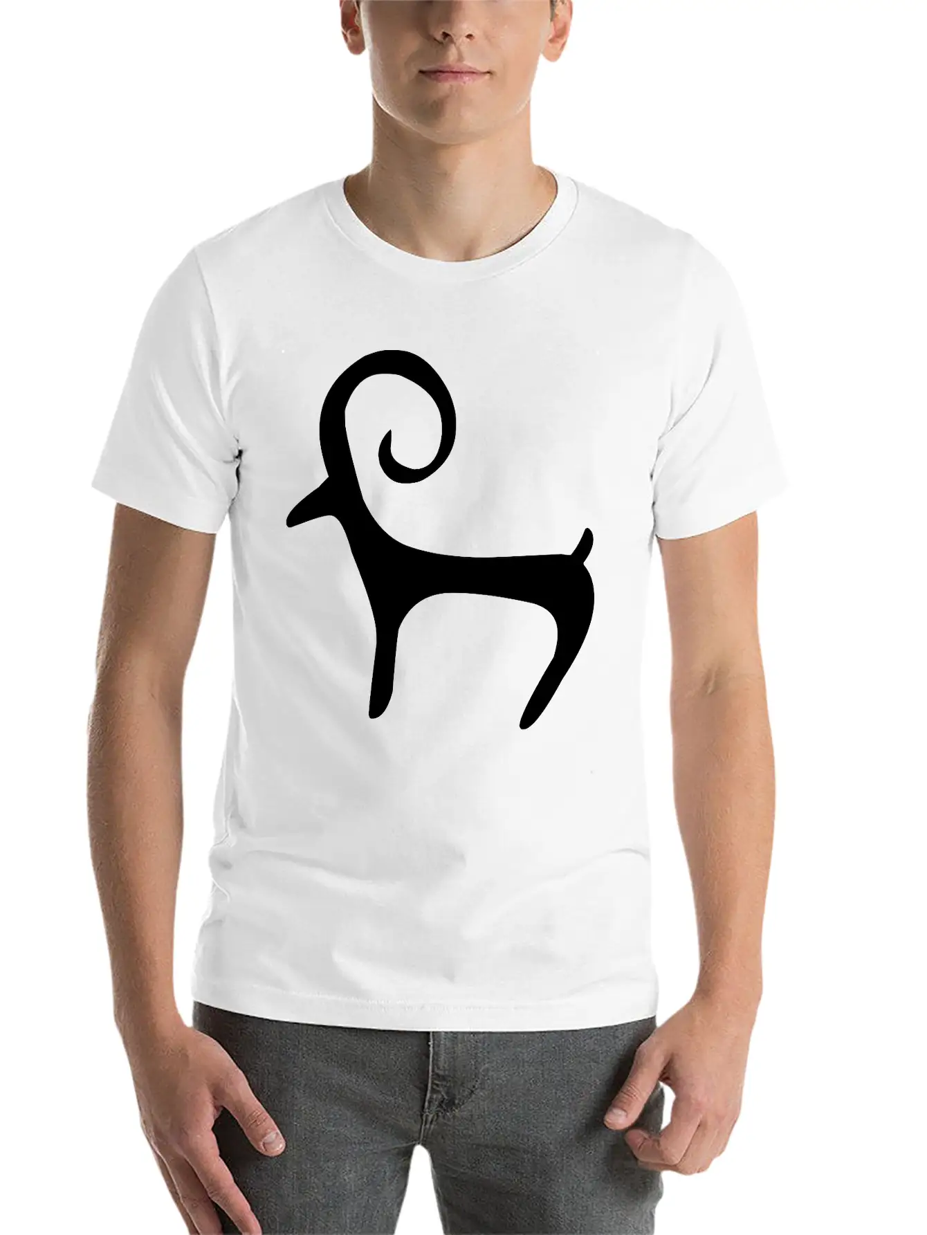 Minimal Deer Timeless Short Sleeve Tee – Comfy And Minimalist Design
