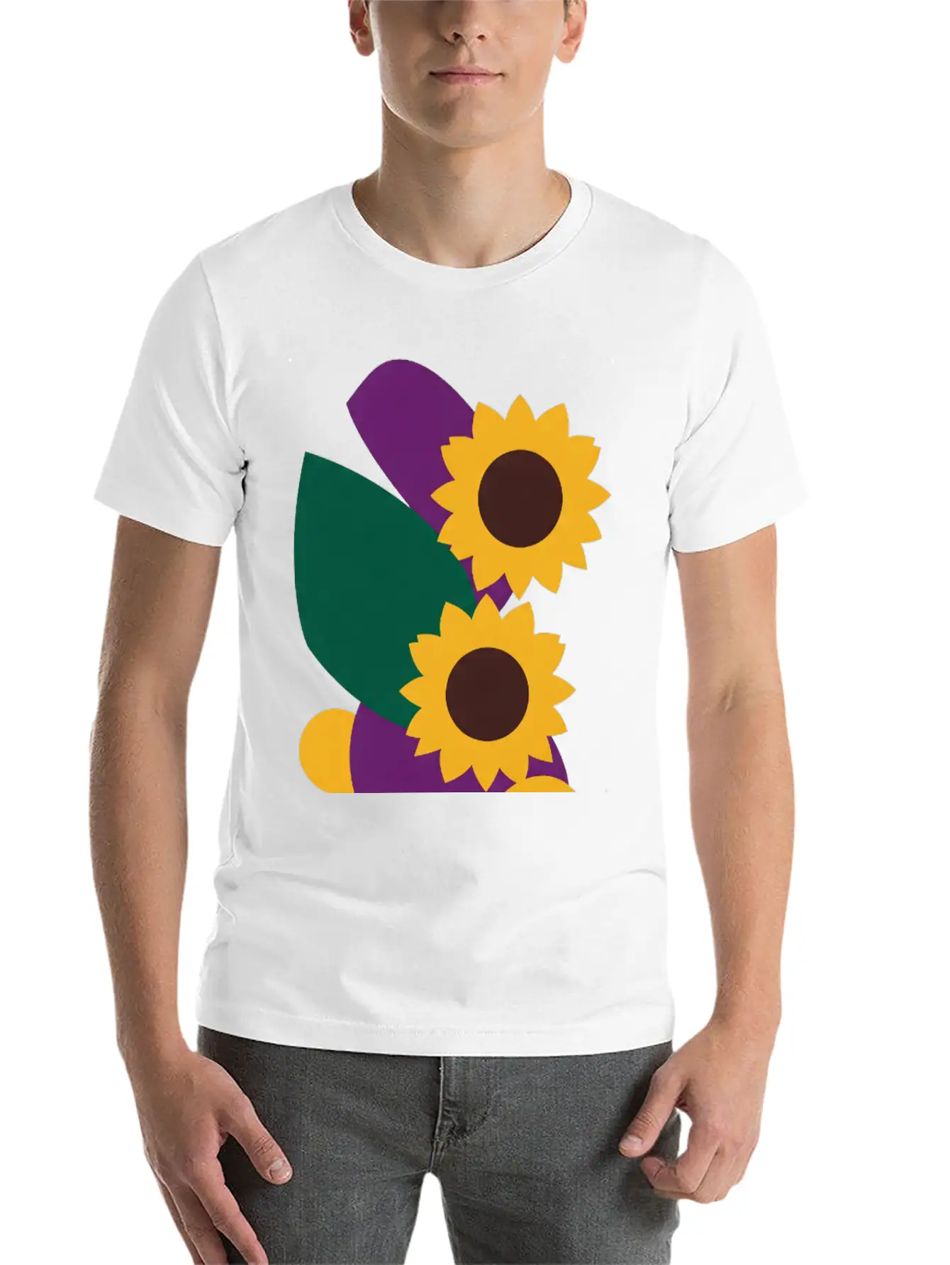 Modern Sunburst Harmony Stylish Everyday T-Shirt – Unisex Basic Cotton Tee