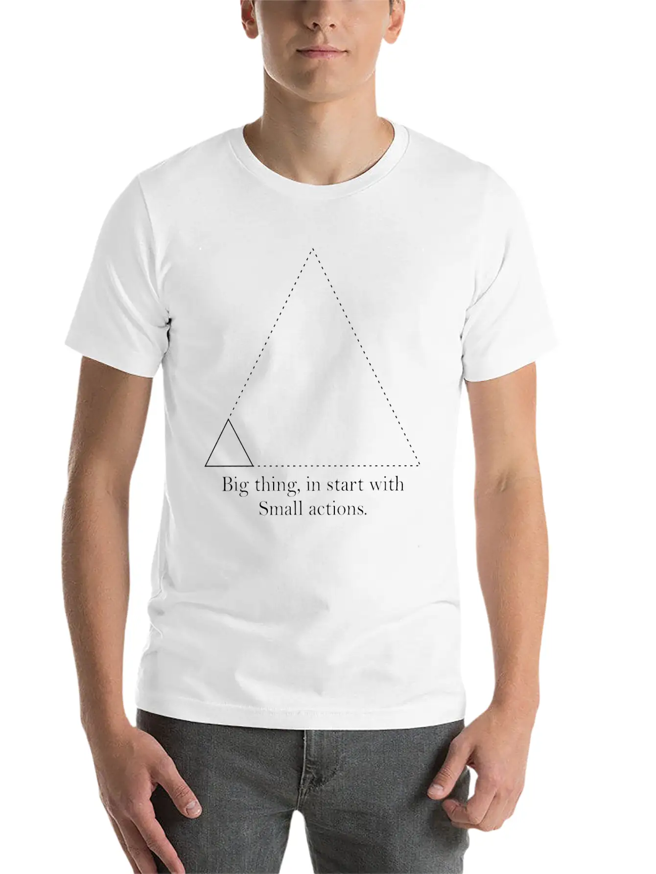 Motivation Stylish Everyday T-Shirt – Unisex Basic Cotton Tee