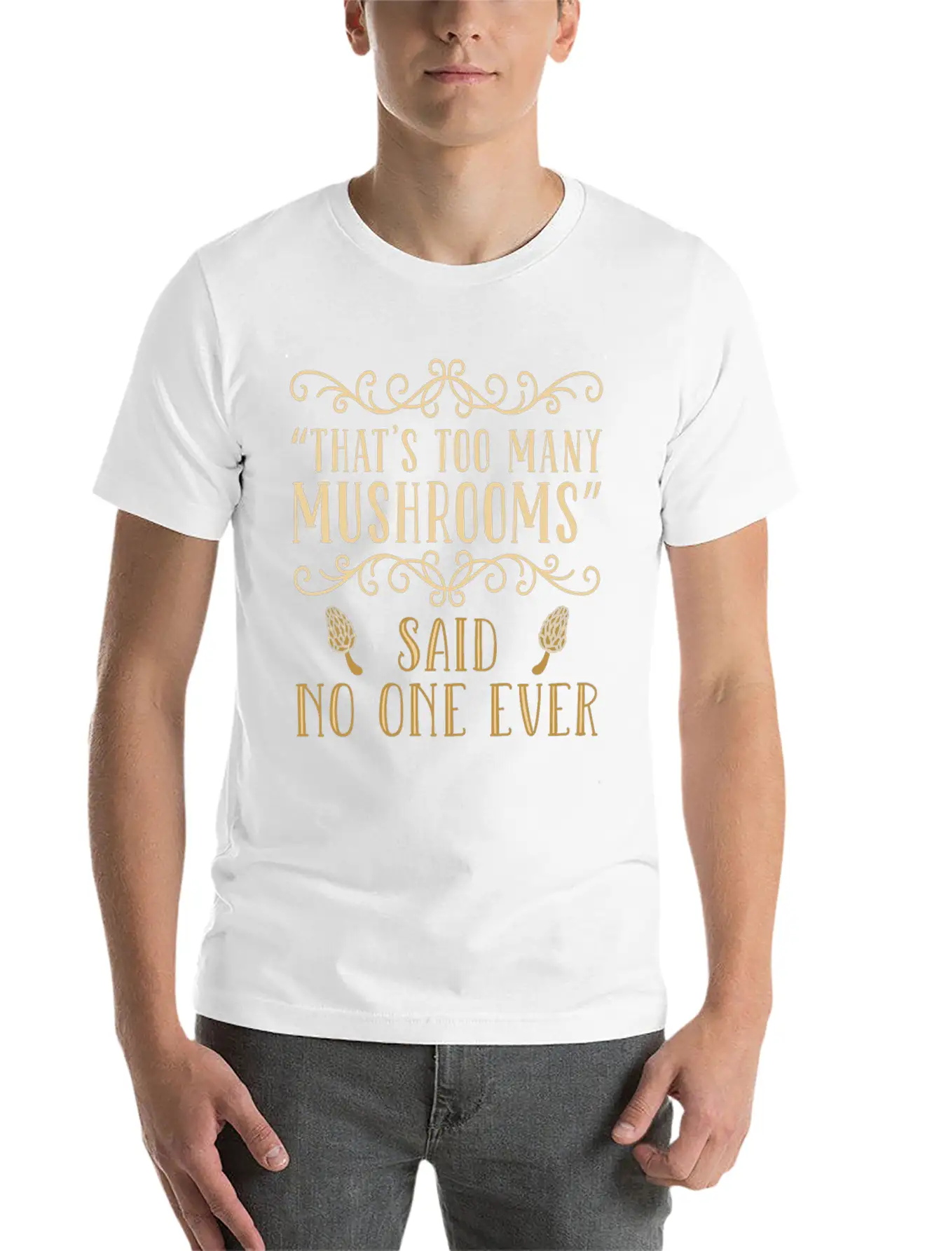 Mushroom Hunting Morel Mushroom Comfortable Minimalist Graphic Tee – Summer Style Essential