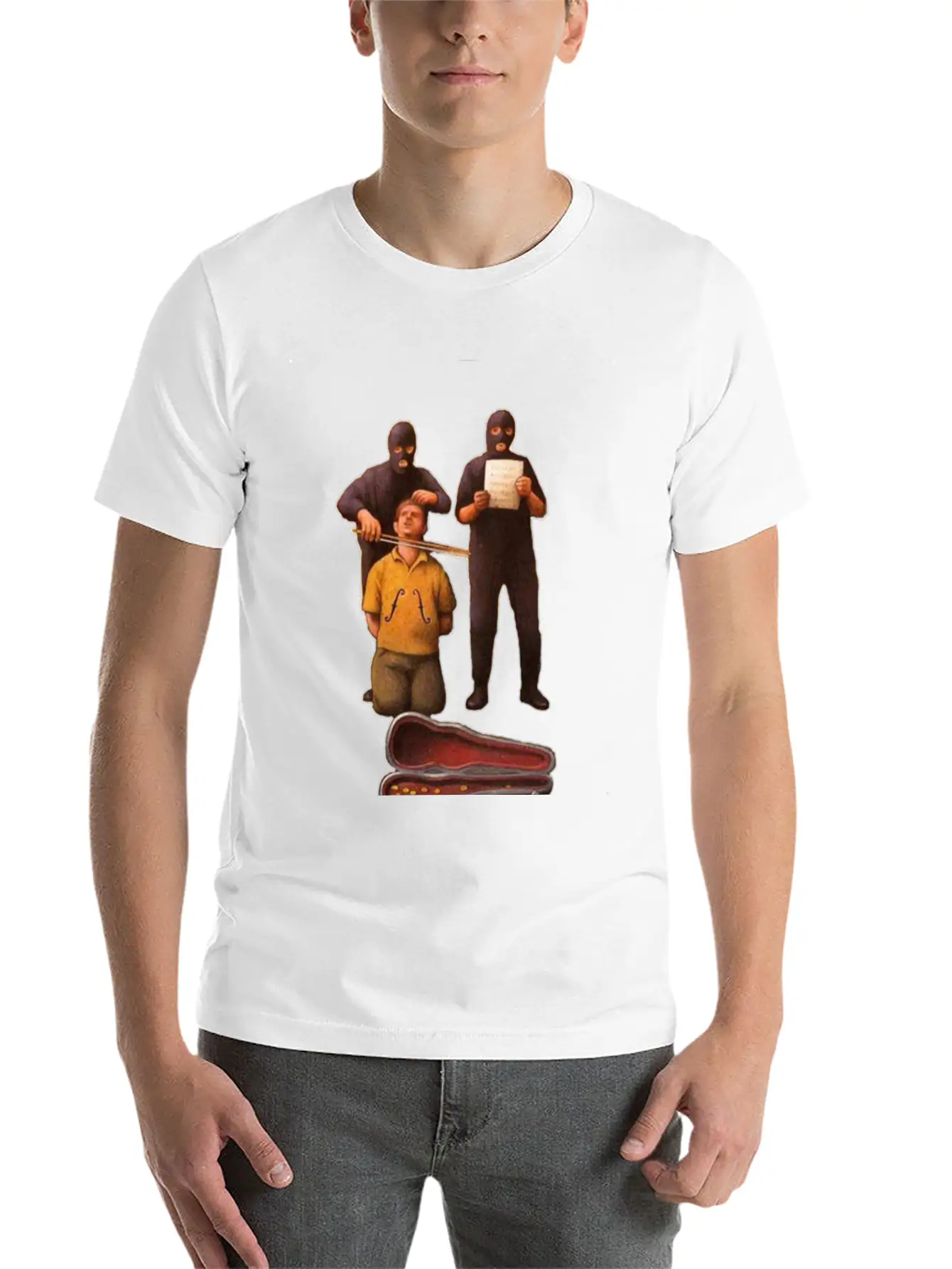 Music Can Capture Unisex Short Sleeve Soft Cotton T-Shirt – Casual Everyday Wear