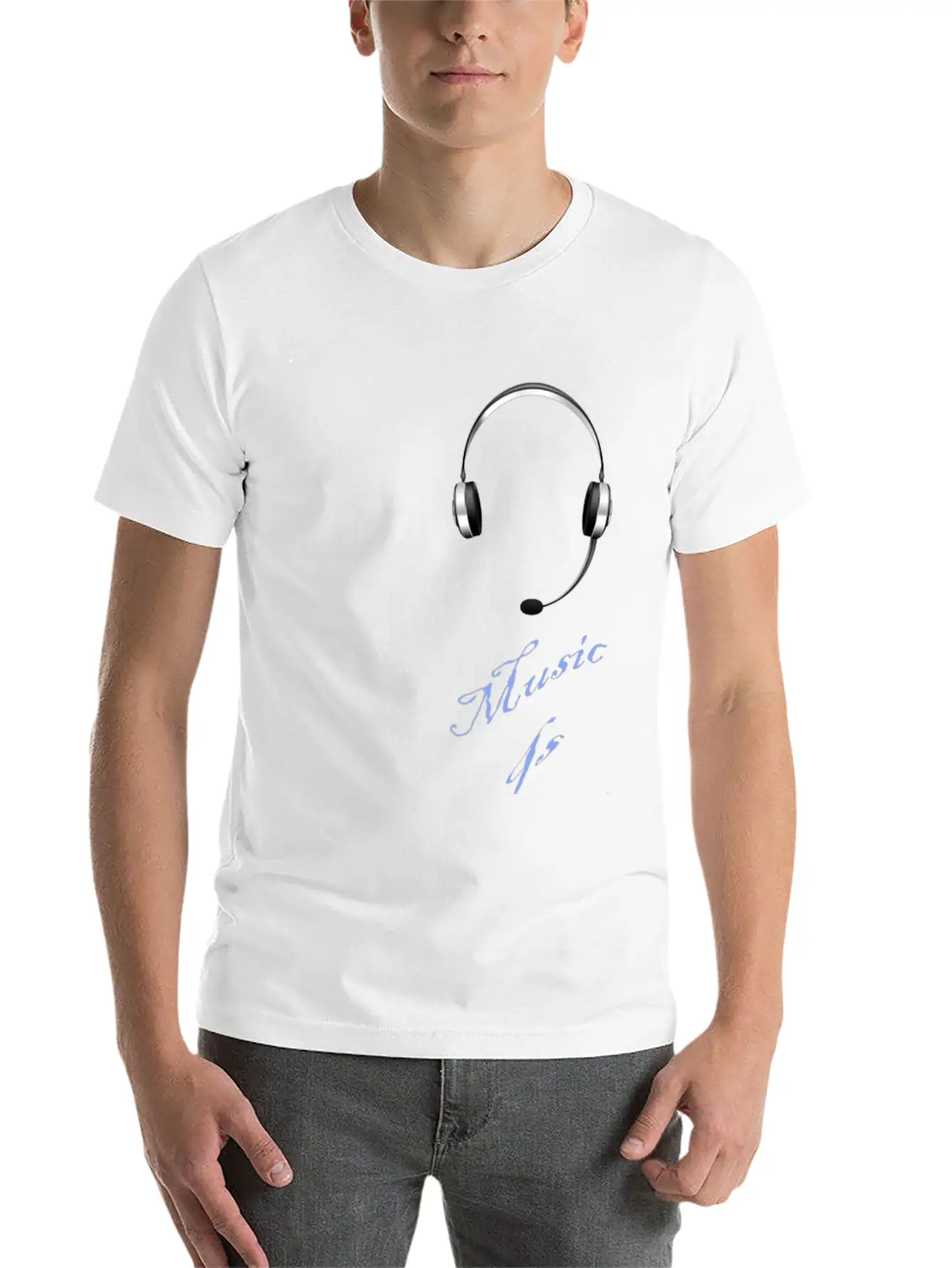 Music Lover Basic Graphic T-Shirt – Daily Comfort In Soft Cotton