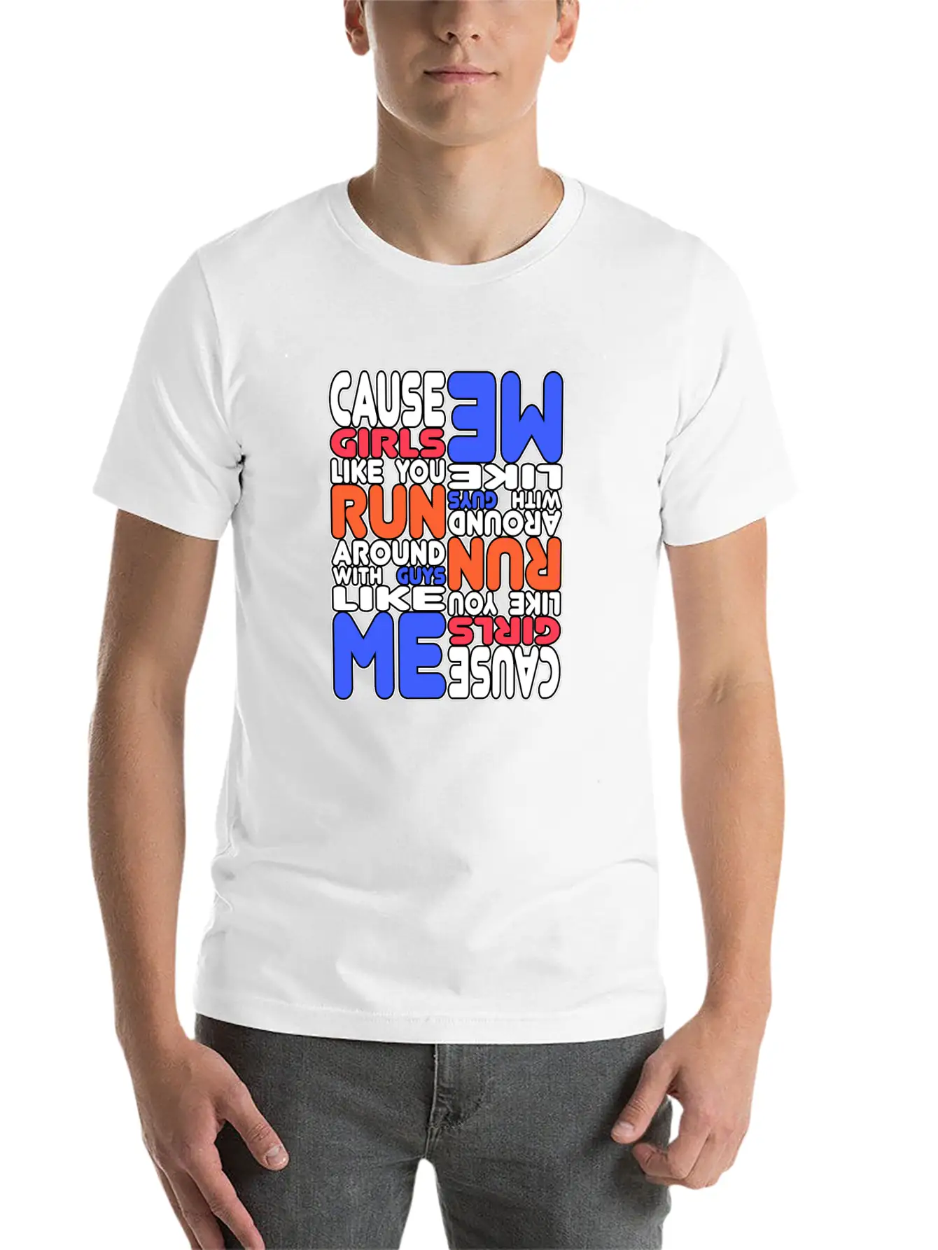 Music Single Album Cause Girls Like You Gift Timeless Short Sleeve Tee – Comfy And Minimalist Design