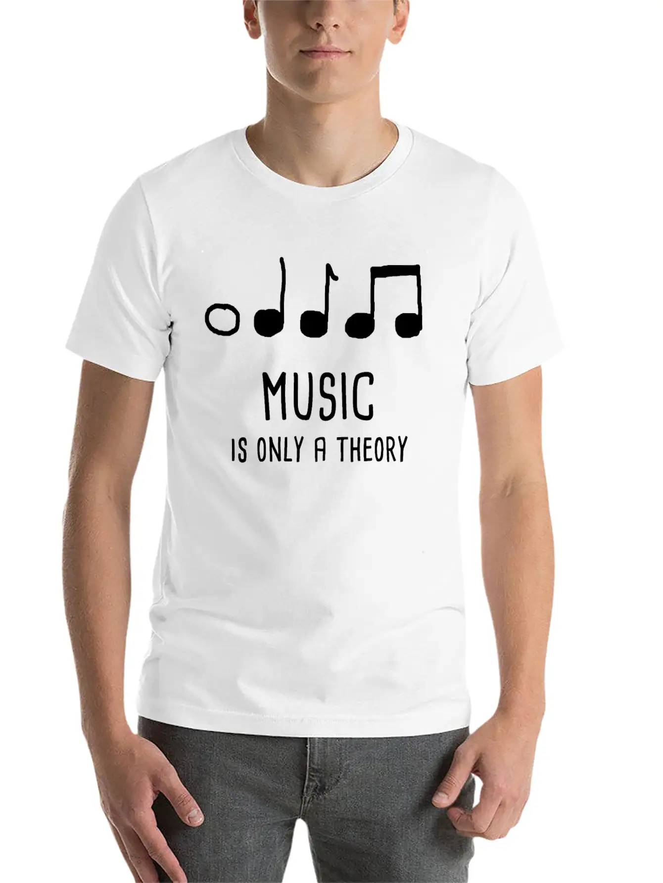 Music Unisex Casual T-Shirt – Clean Design For Daily Comfort