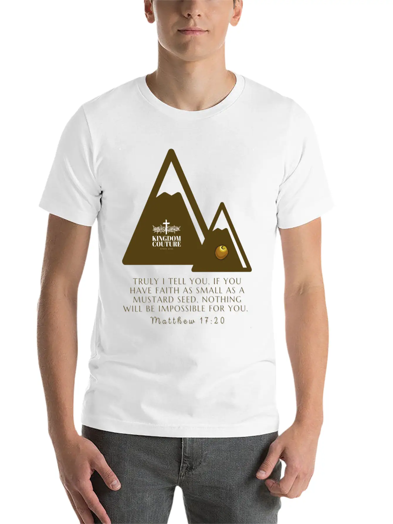 Mustard Seed Comfortable Minimalist Graphic Tee – Summer Style Essential