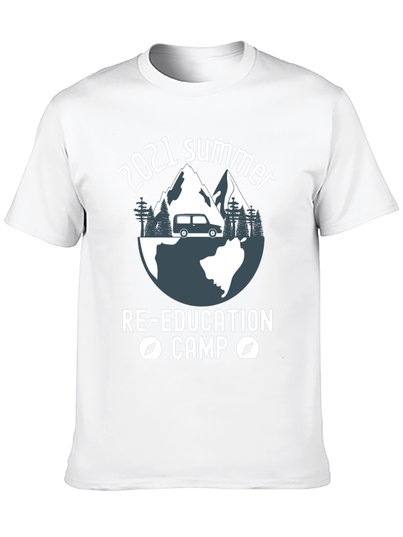 2021 Summer Re-Education Camp Graphic T-Shirt