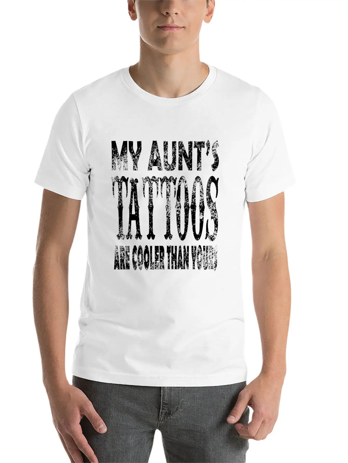 My Aunts Tattoos Timeless Short Sleeve Tee – Comfy And Minimalist Design