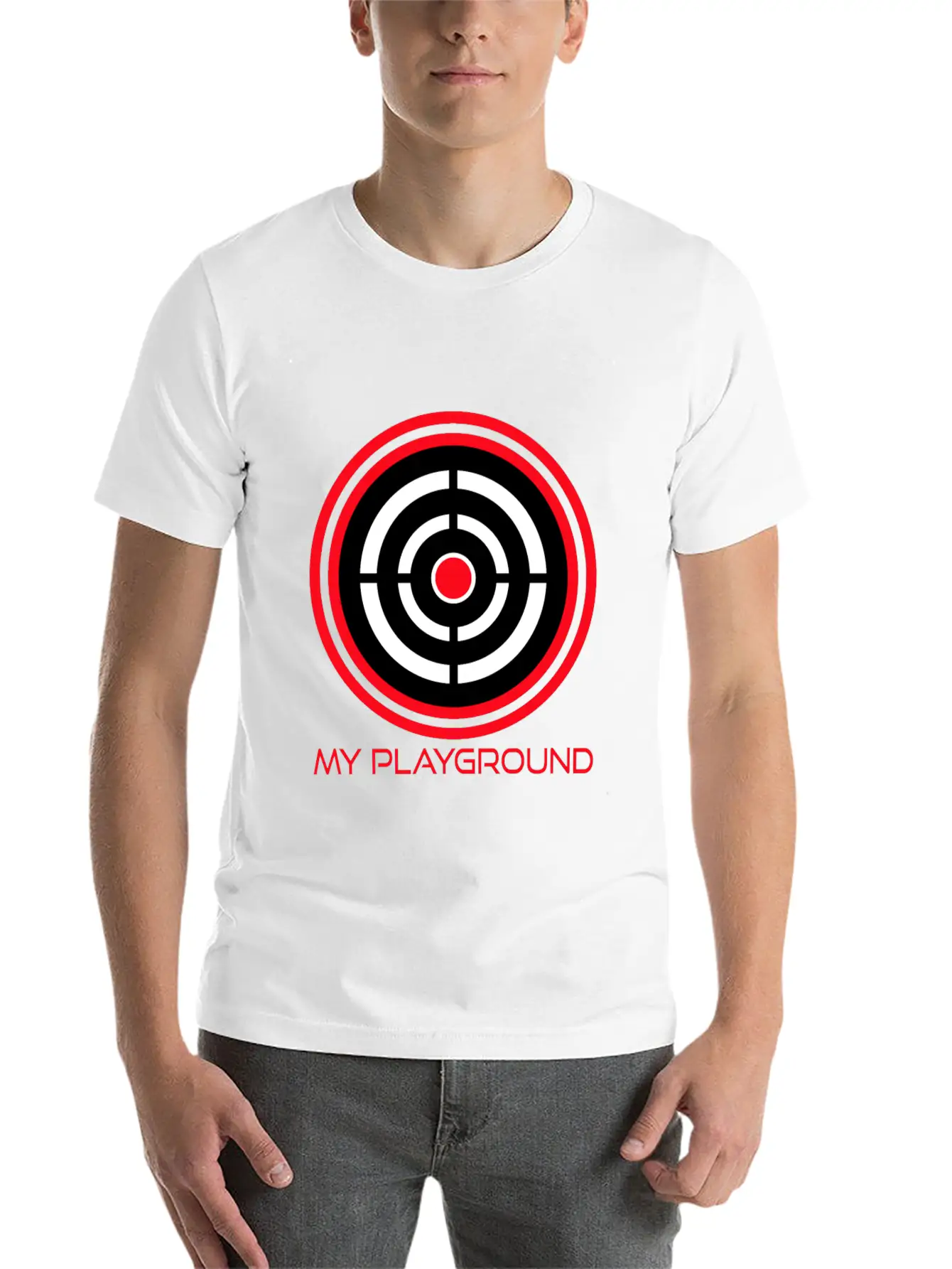 My Playground Is Darts Essential Unisex Summer Tee – Soft Cotton Casual Fit