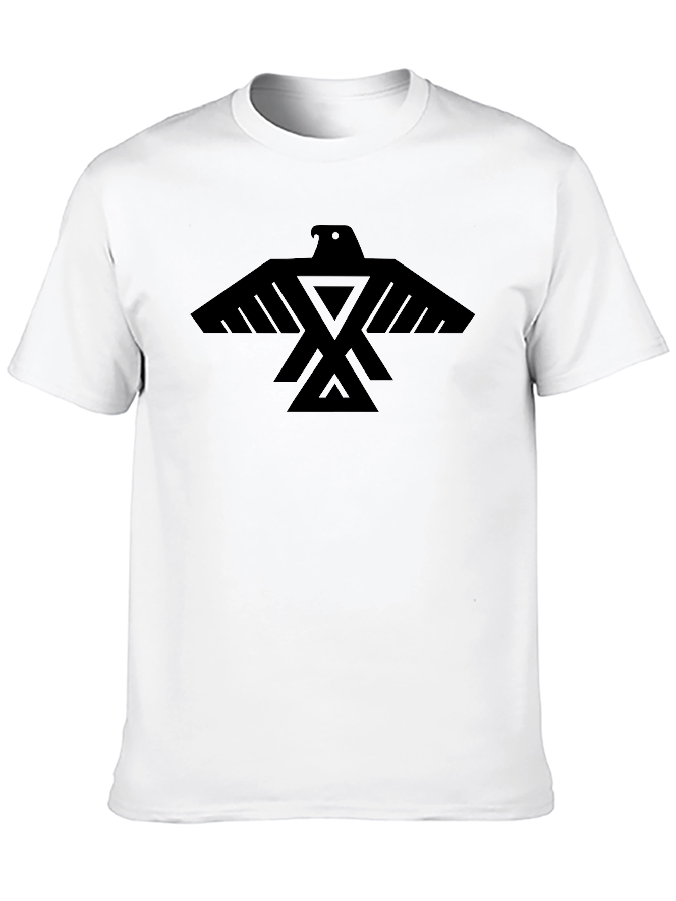 Bold Black Thunderbird Graphic Tee