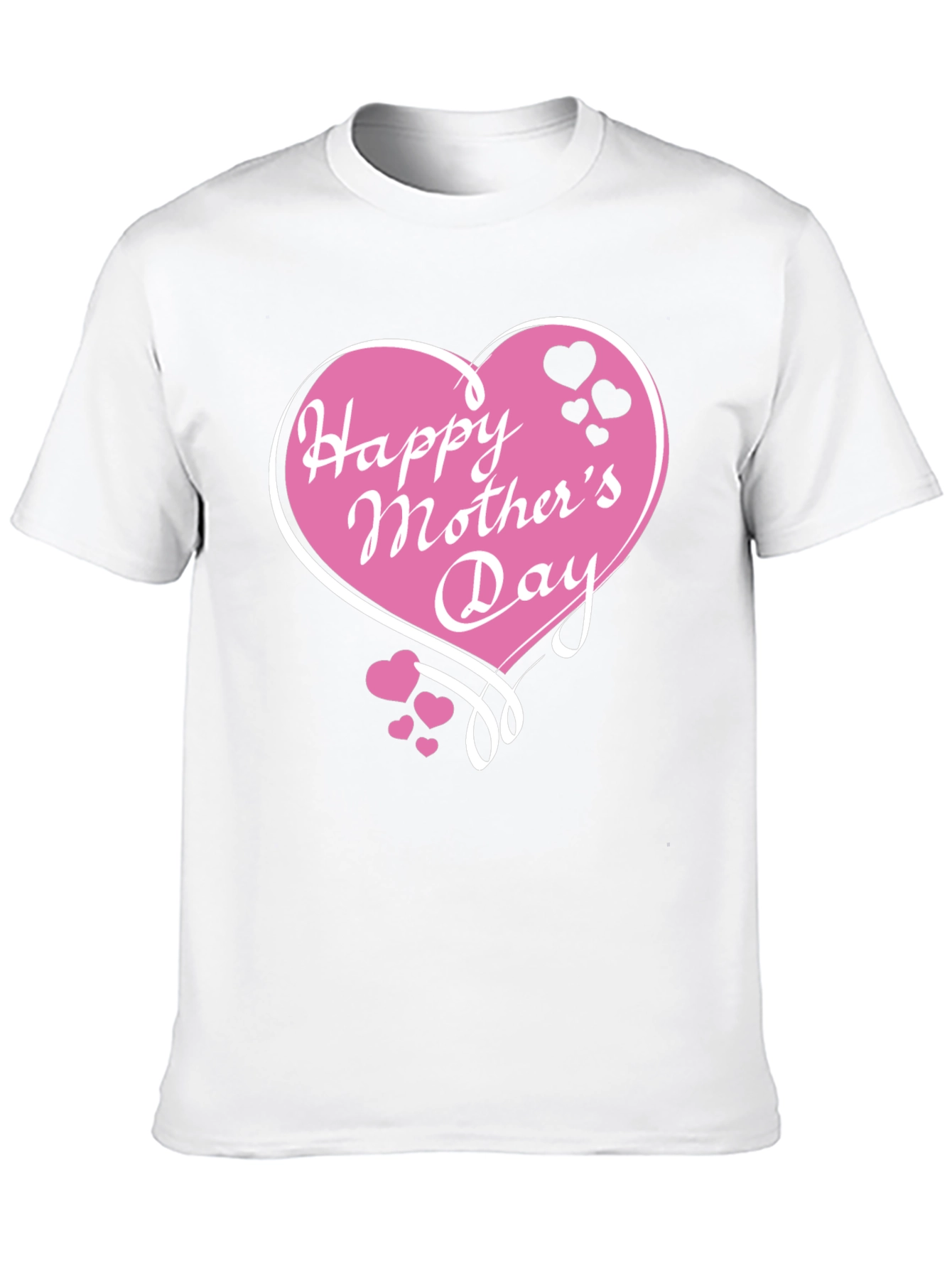 Happy Mothers Day Black T-Shirt
