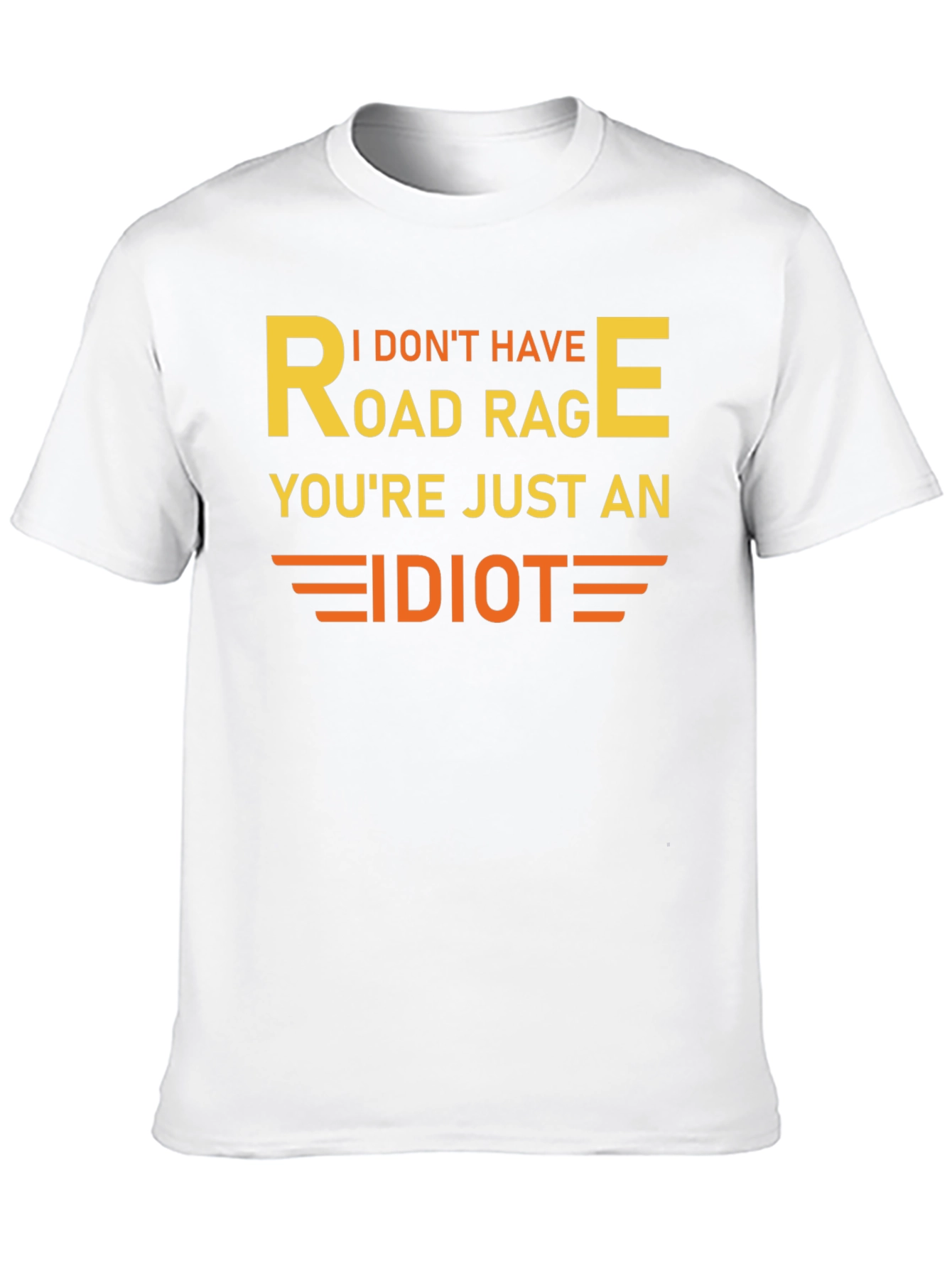 Road Rage Graphic Tee - Funny Sarcastic T-Shirt