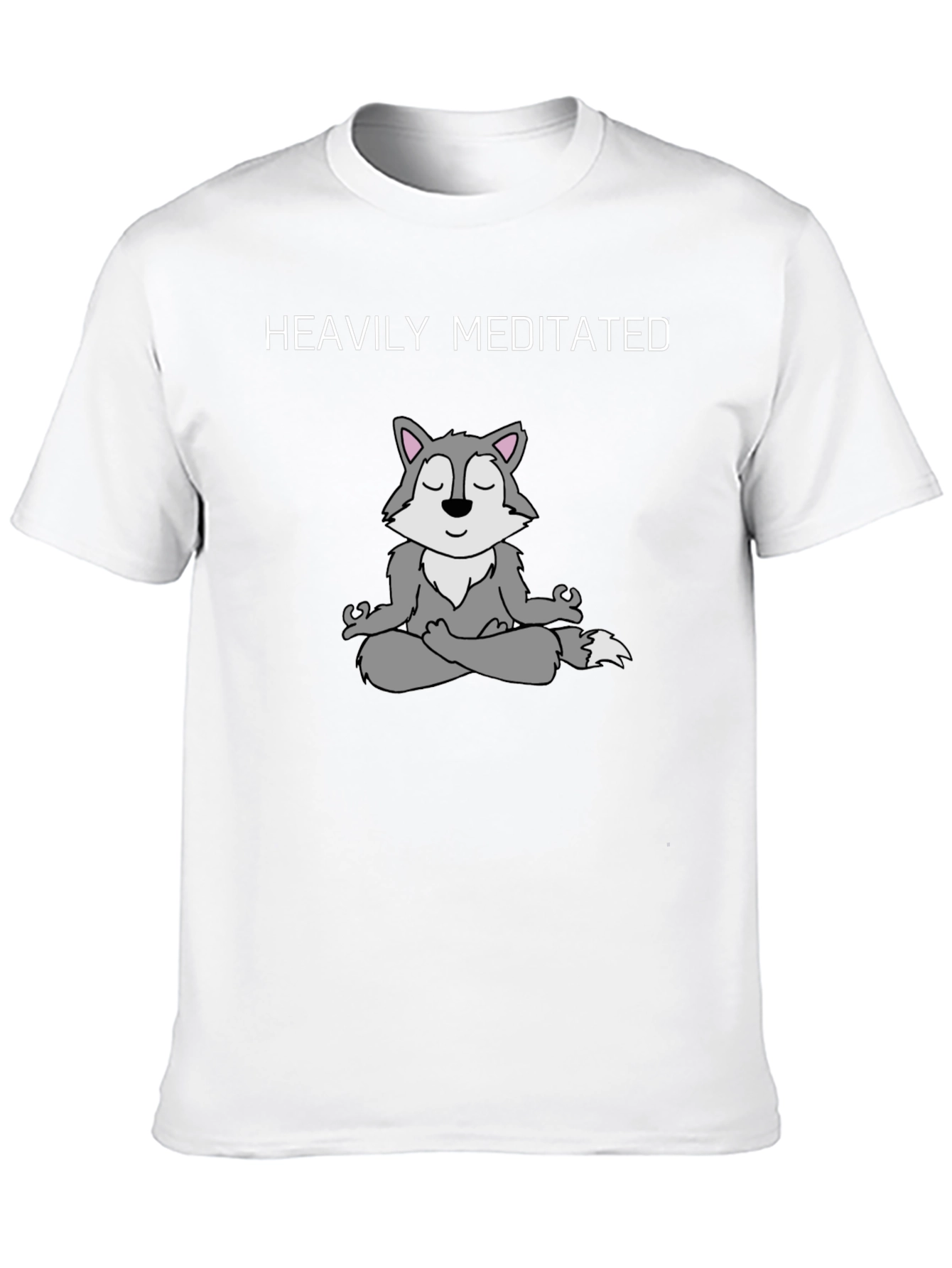 Heavily Meditated Wolf T-Shirt