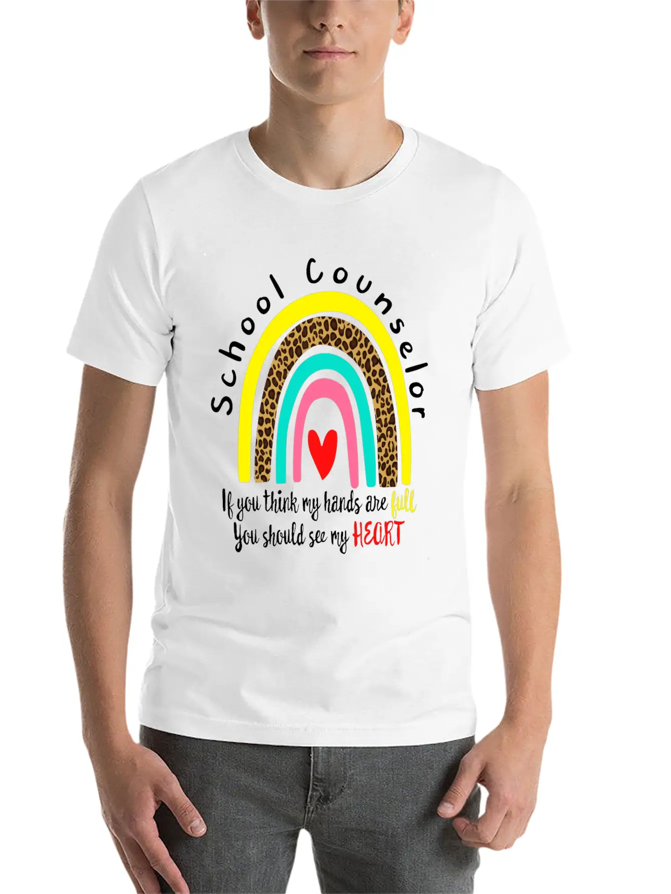 National School Counselor Week Shirt If You Think Basic Graphic T-Shirt – Daily Comfort In Soft Cotton