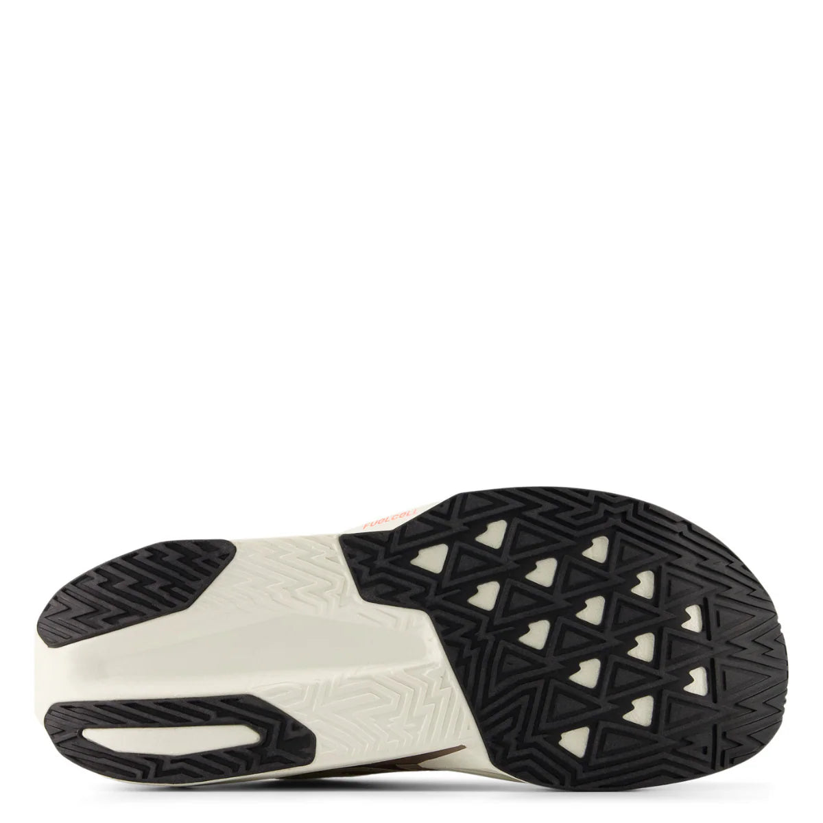 New Balance Women's FuelCell Rebel v5 in Angora with Earth Shadow and Sea Salt