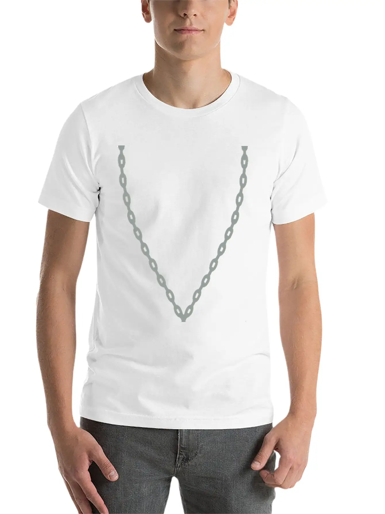 Necklace Airplane Jewelry Unisex Casual T-Shirt – Clean Design For Daily Comfort