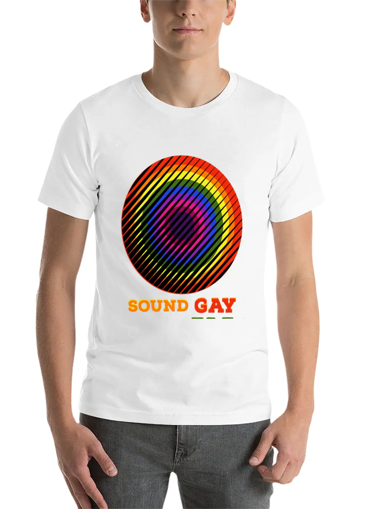 New Gay Sound Unisex Short Sleeve Soft Cotton T-Shirt – Casual Everyday Wear
