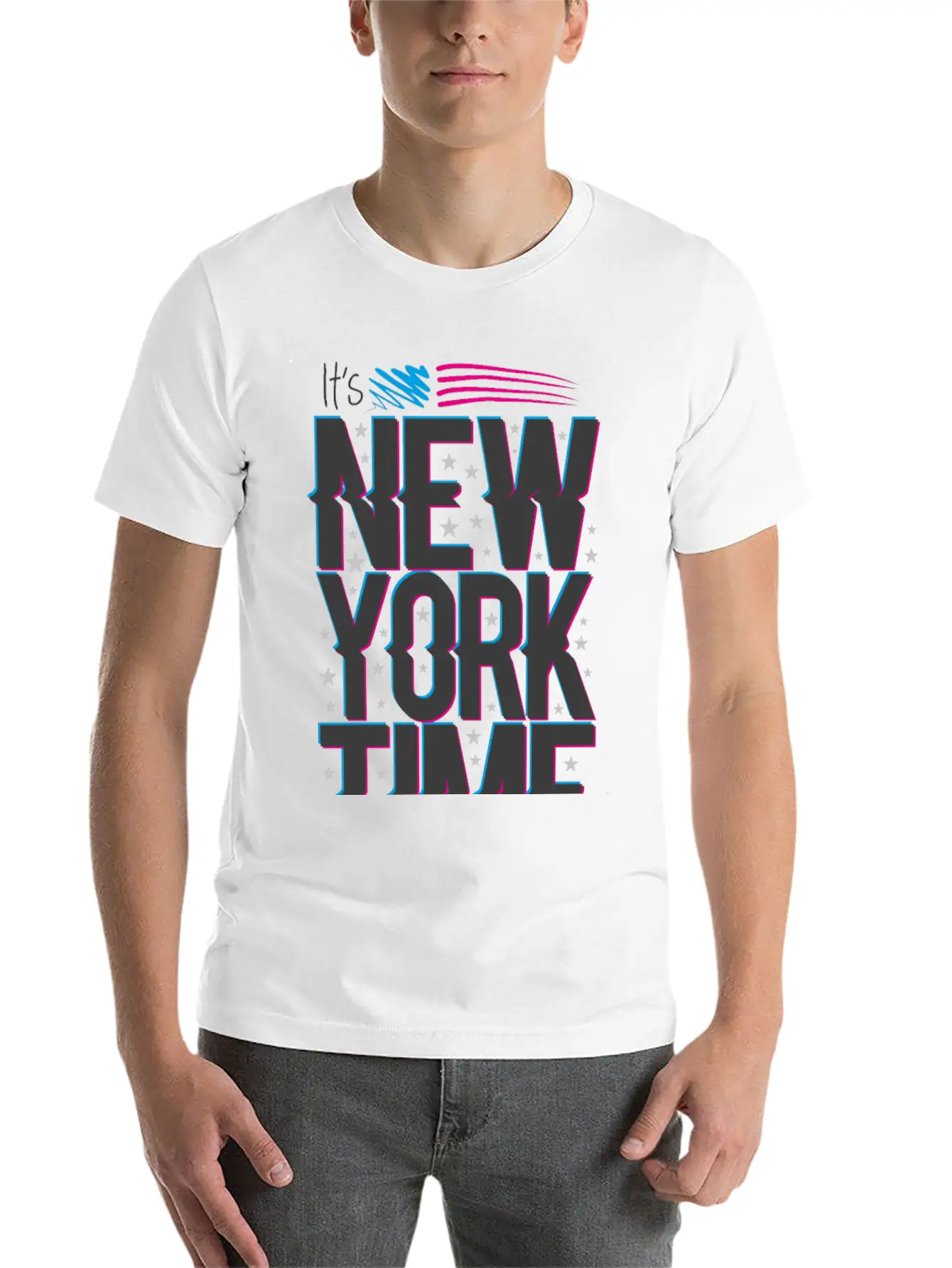 New York Lettering Timeless Short Sleeve Tee – Comfy And Minimalist Design